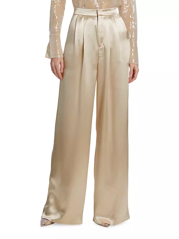 Paris Pleated-Front Trousers