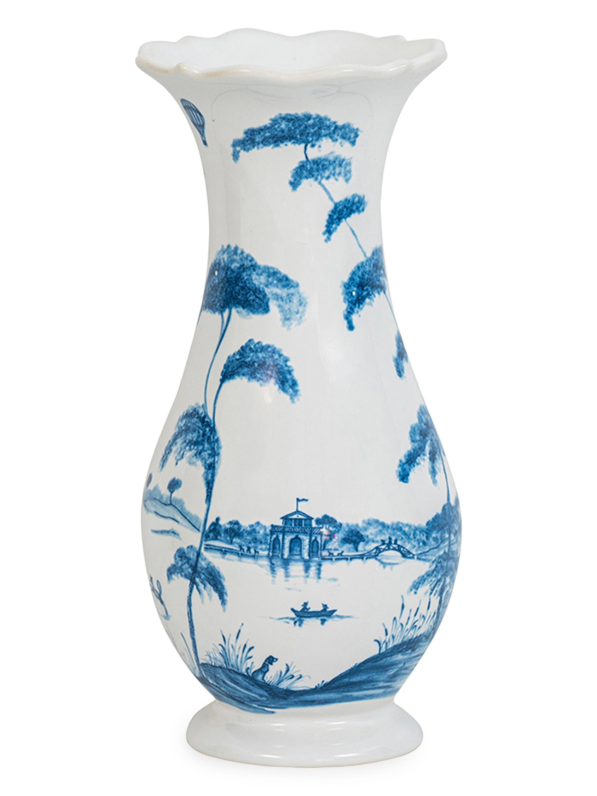 Juliska Country Estate Vase/9" - Delft Blue