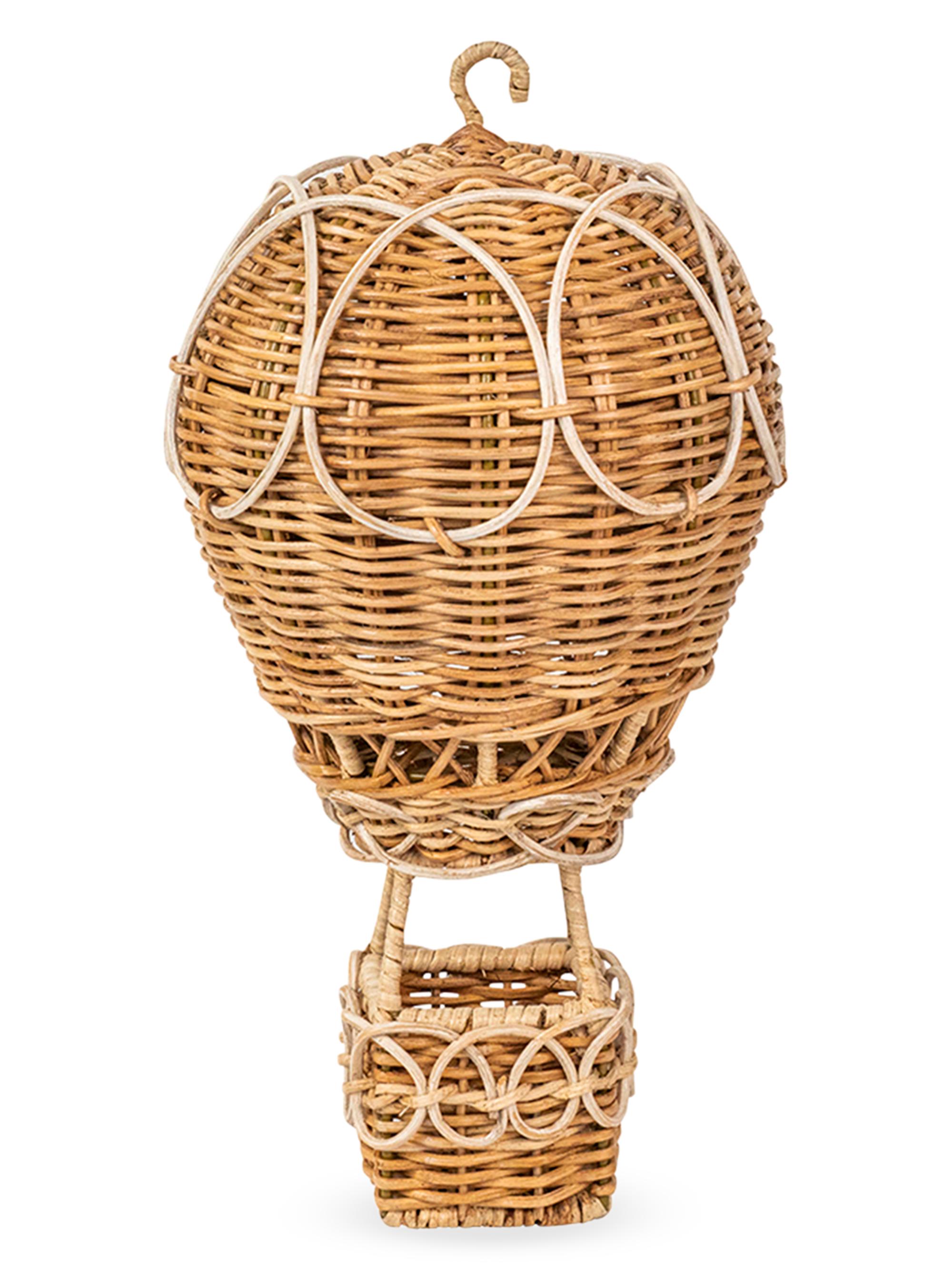 Juliska Provence Rattan Small Hot Air Balloon - Natural
