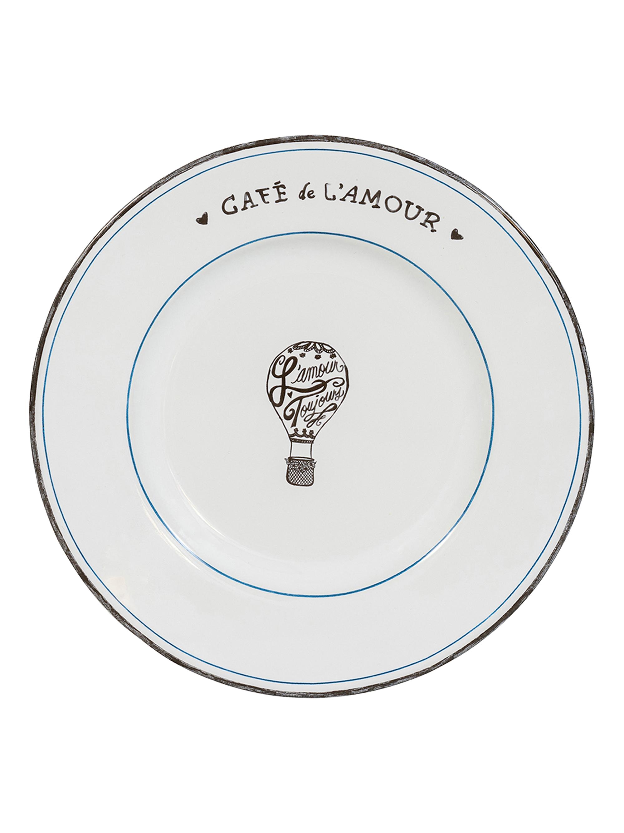 Juliska L'Amour Toujours Dinner Plate - White