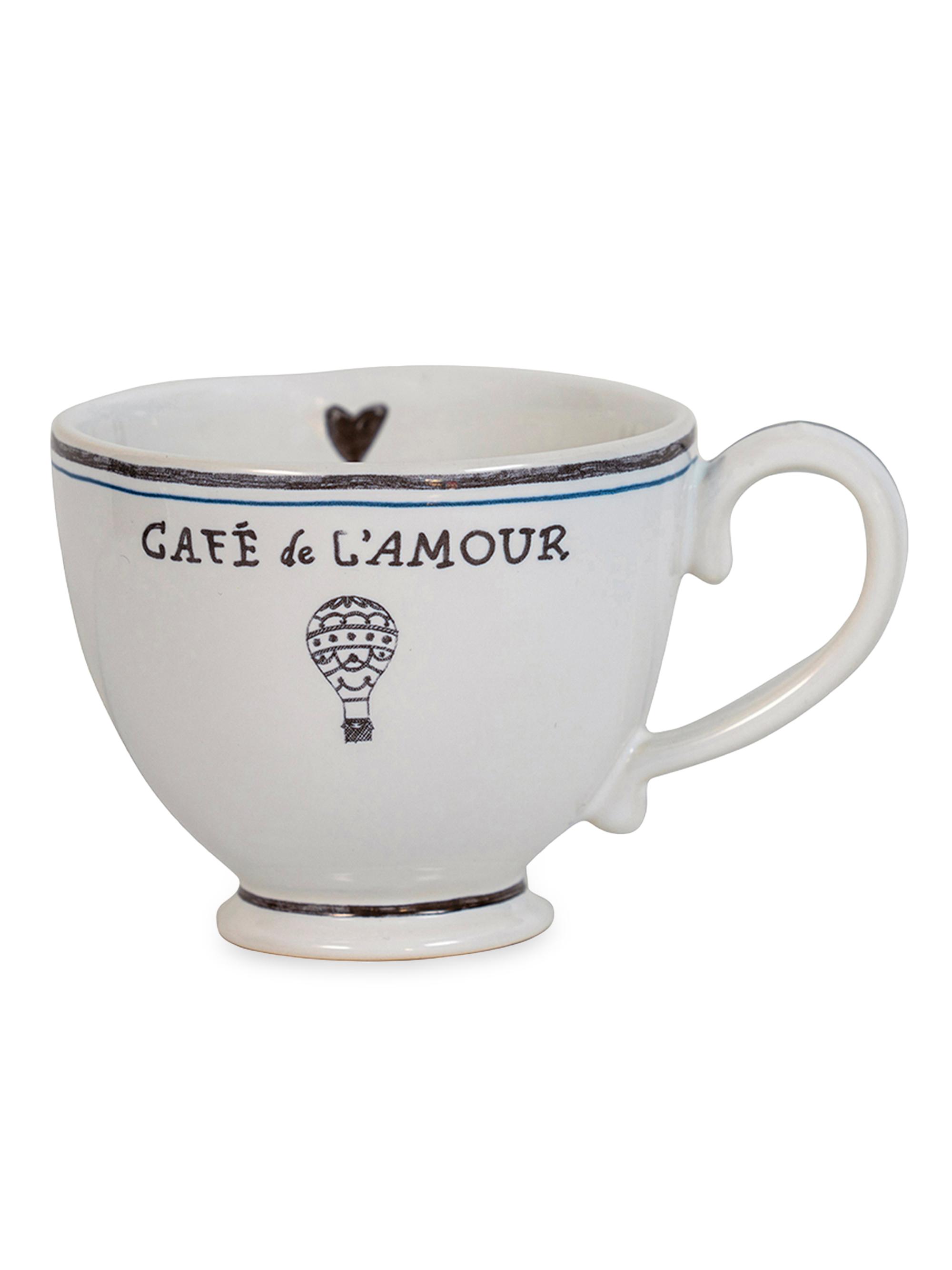 Juliska L'Amour Toujours Breakfast Cup - White
