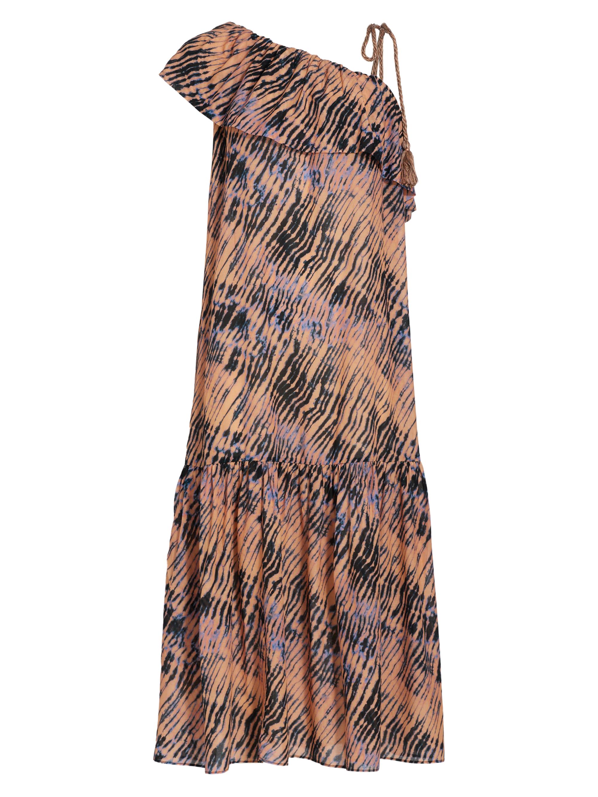 Ulla Johnson Women's Daniela Asymmetric Cotton-Blend Cover-Up Dress - Fig