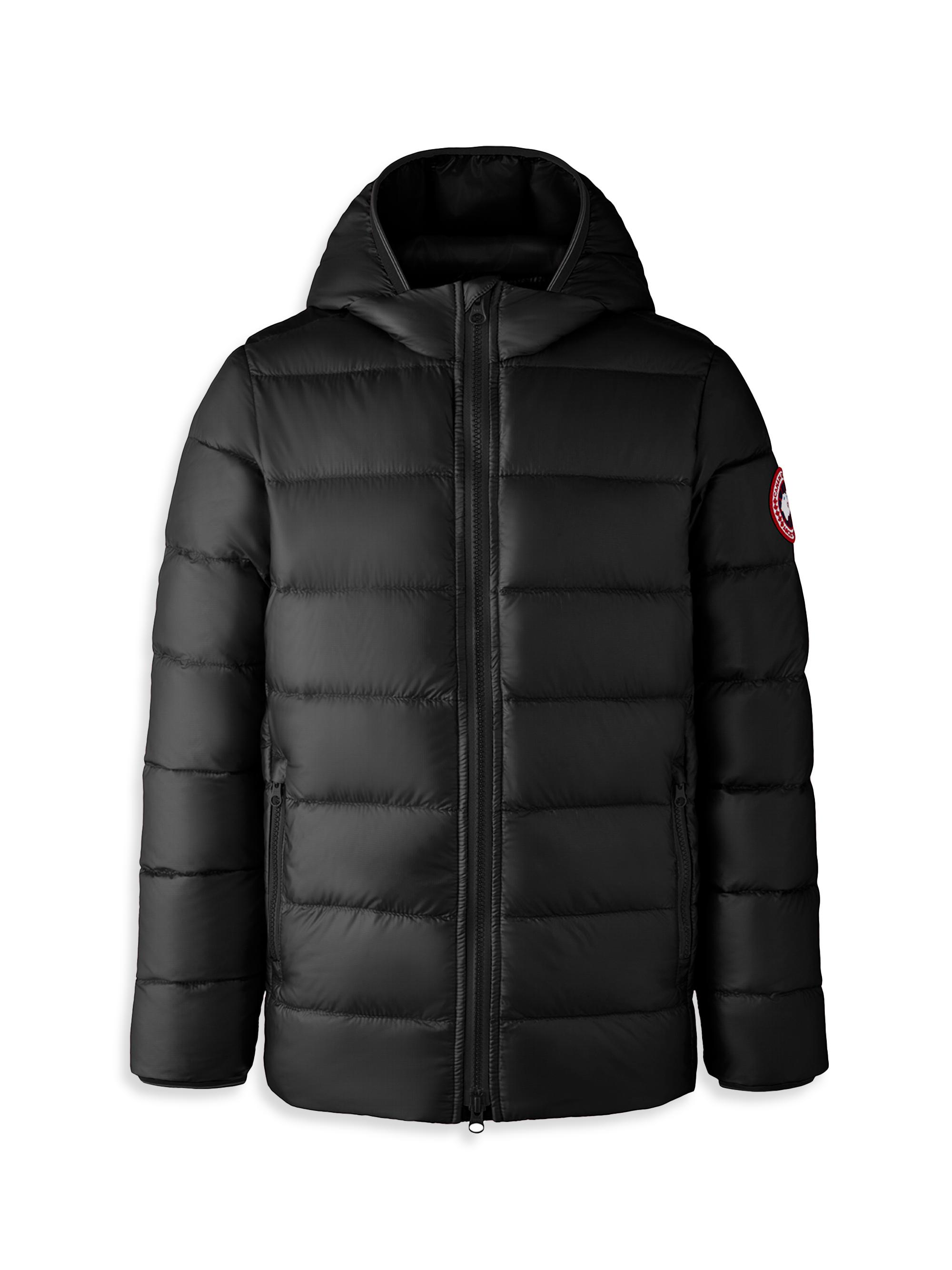 Canada Goose Little Kid's & Kid's Crofton Hoodie Jacket - Black