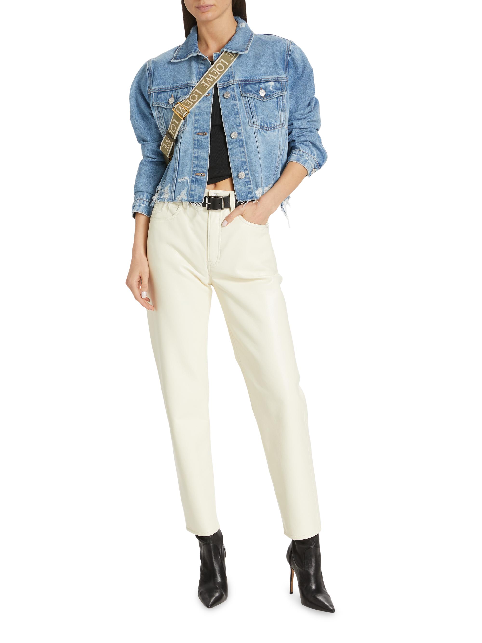 Frame Destroyed Vintage Denim Jacket | Saks Fifth Avenue