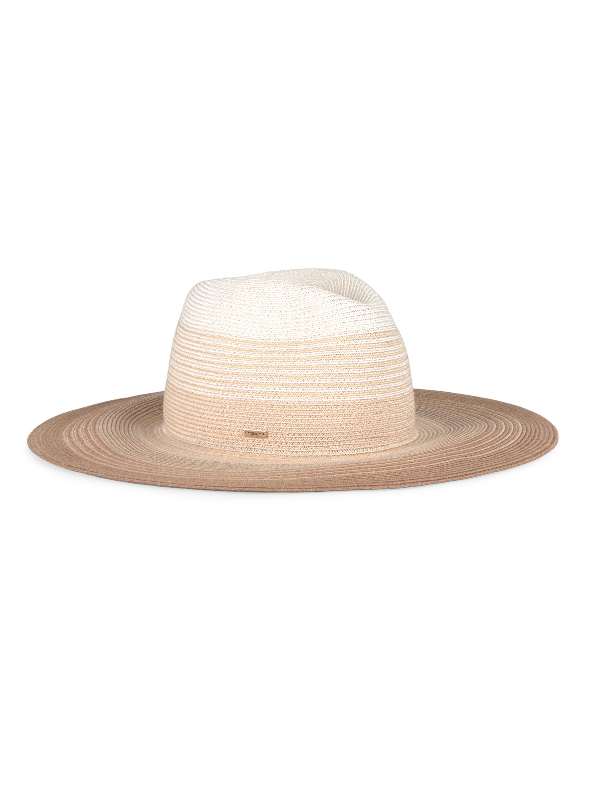 Eugenia Kim Women's Emmanuelle Packable Straw Hat - Neutral Multi