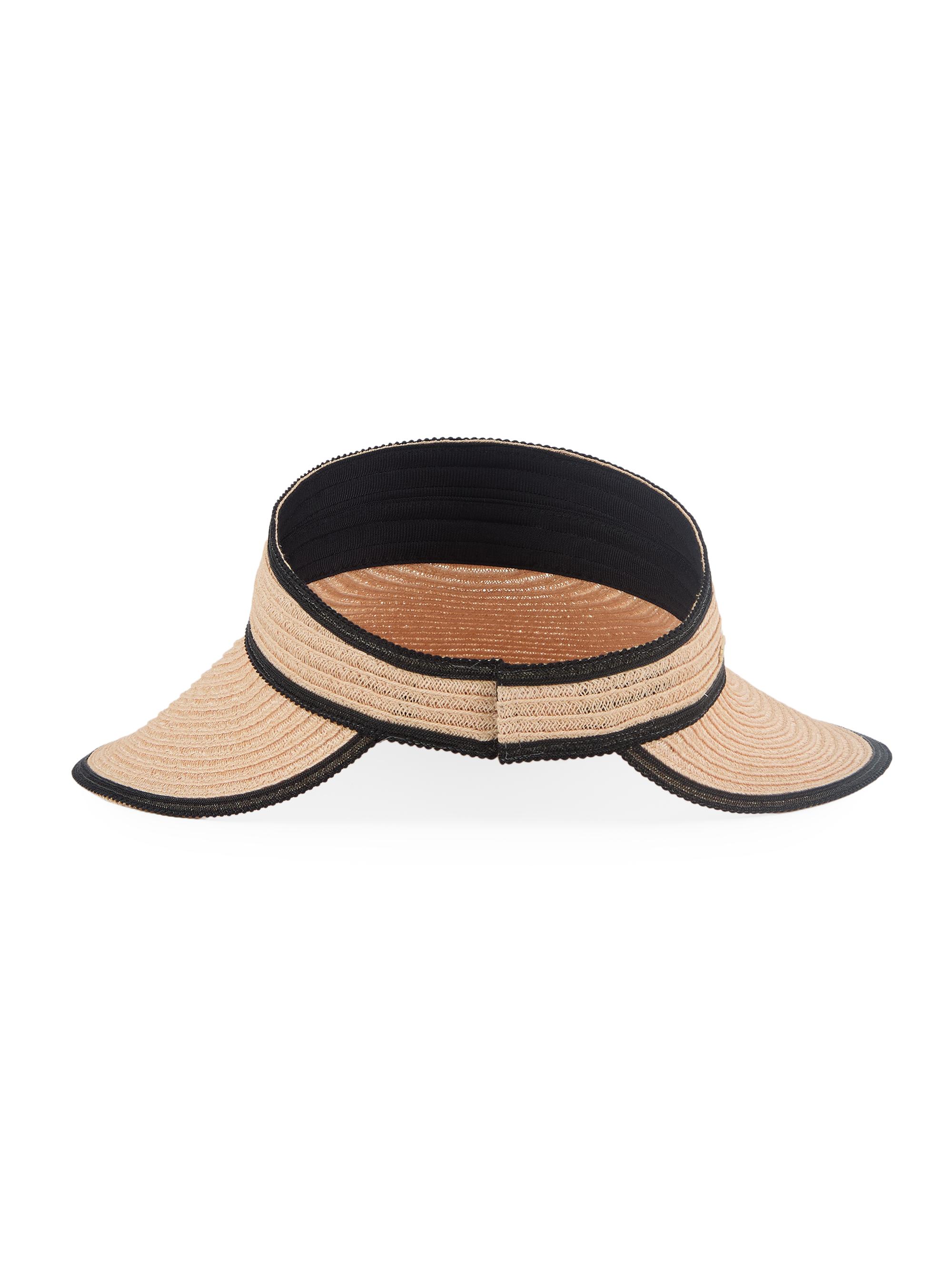 Eugenia Kim Trixie Woven Visor Hat | Saks Fifth Avenue