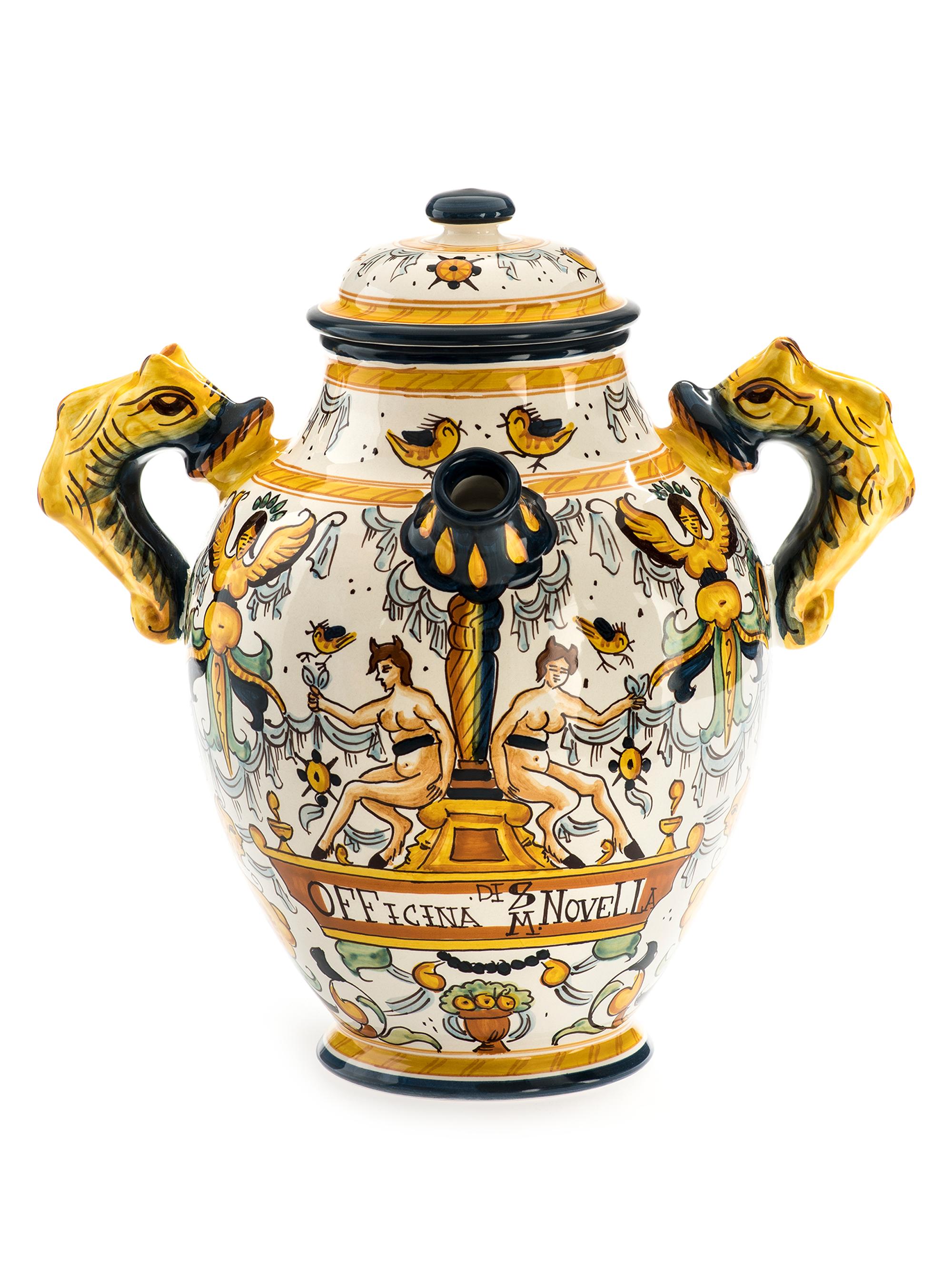 Santa Maria Novella Cartiglio Rettangolare Vase