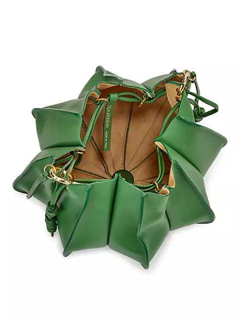 Ulla Johnson Lotus Flower Pochette Bucket Bag