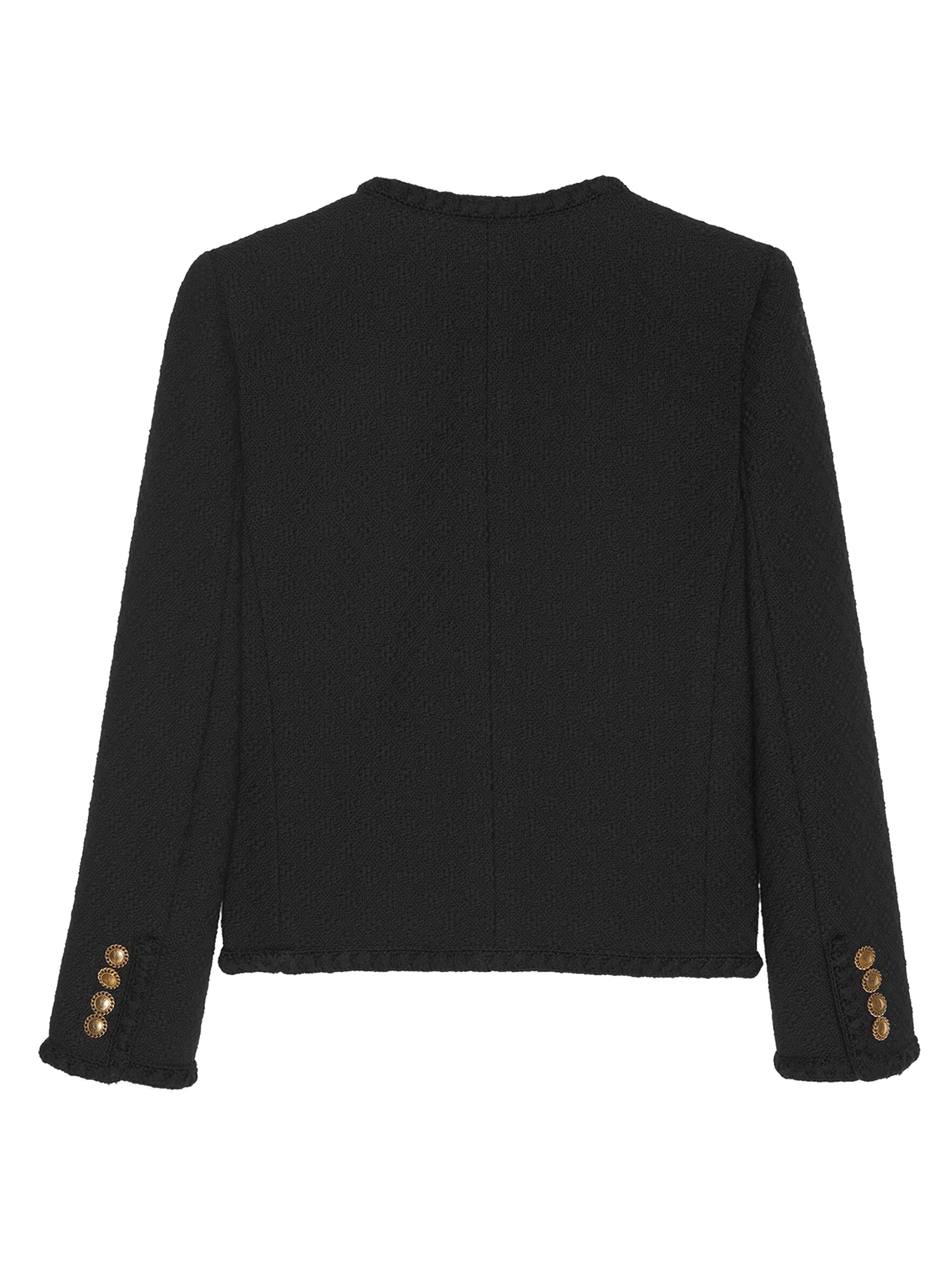 Saint Laurent | null | Women's Short Jacket in Diamond-embossed _-