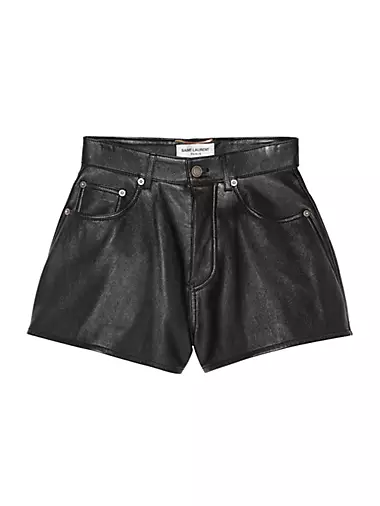 BERNICE High Waist Leather Short – LAMARQUE