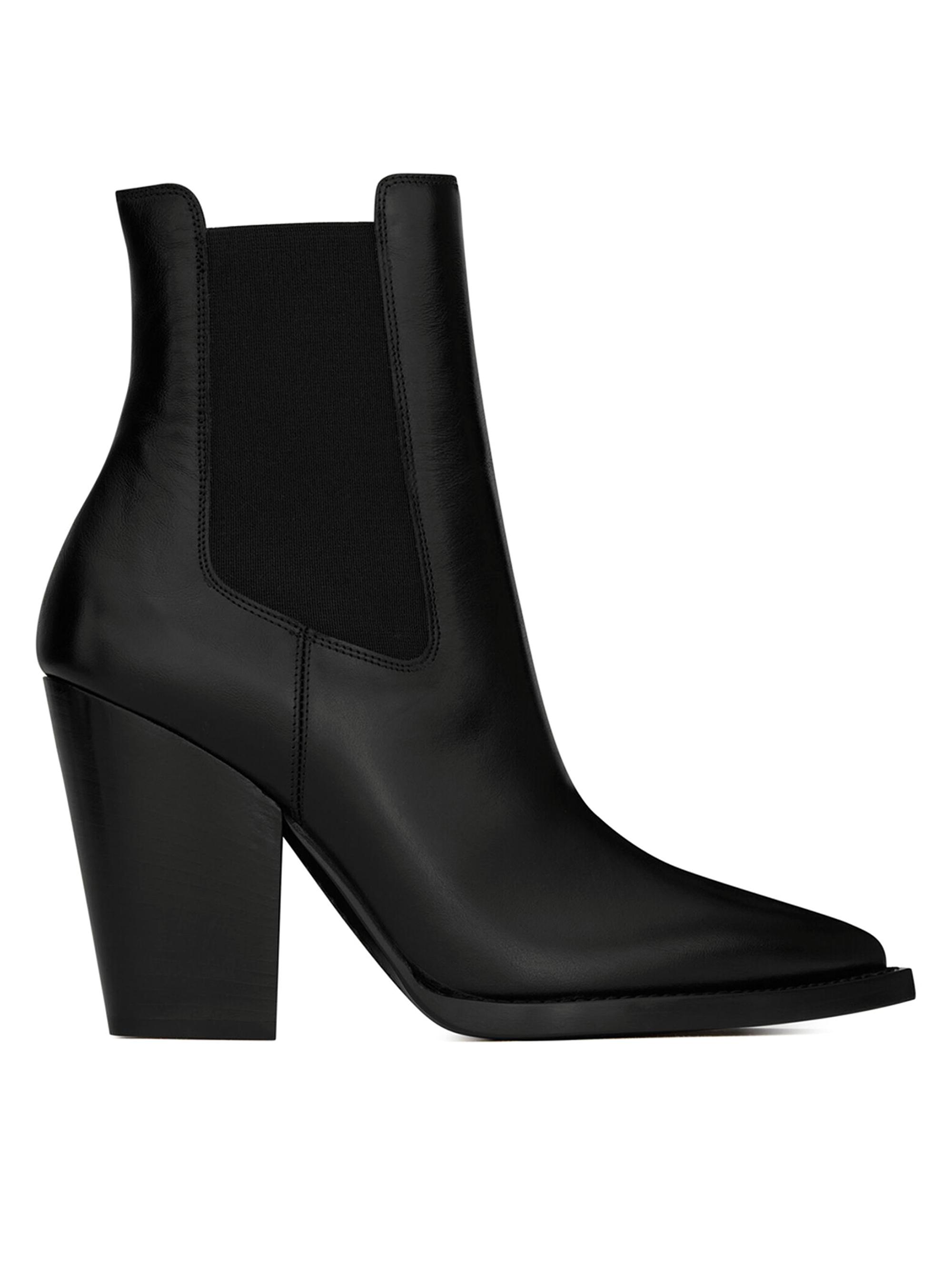 Saint Laurent Theo Chelsea Boots in Smooth Leather | Saks Fifth Avenue