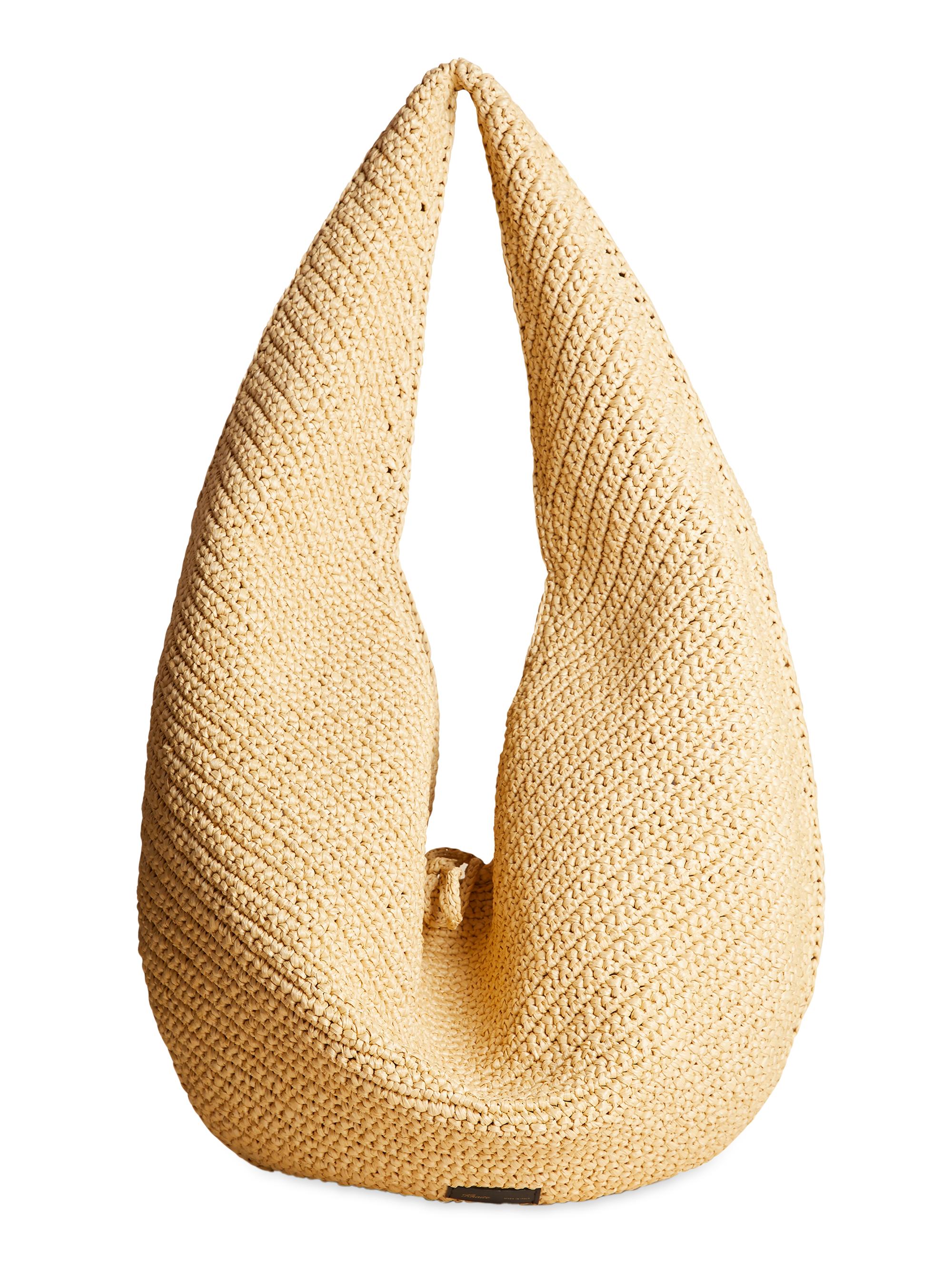Khaite Women's Olivia Woven Hobo Bag - Natural