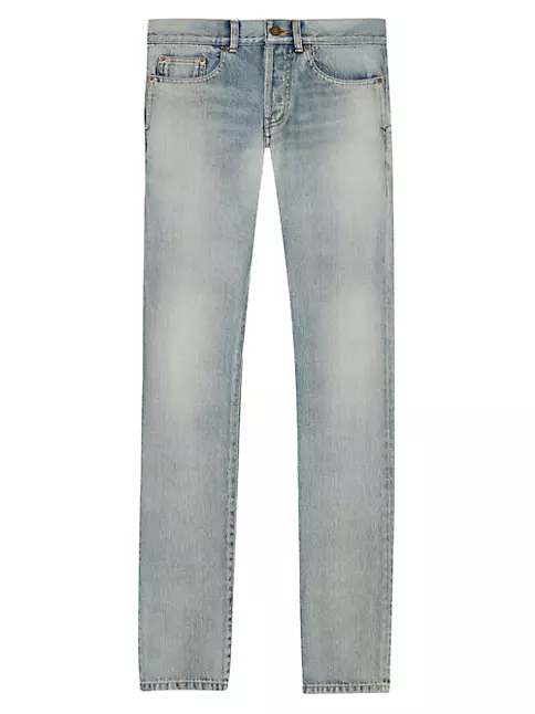 SAINT LAURENT Vintage Blue SLIM Jeans画像追加致しました - デニム