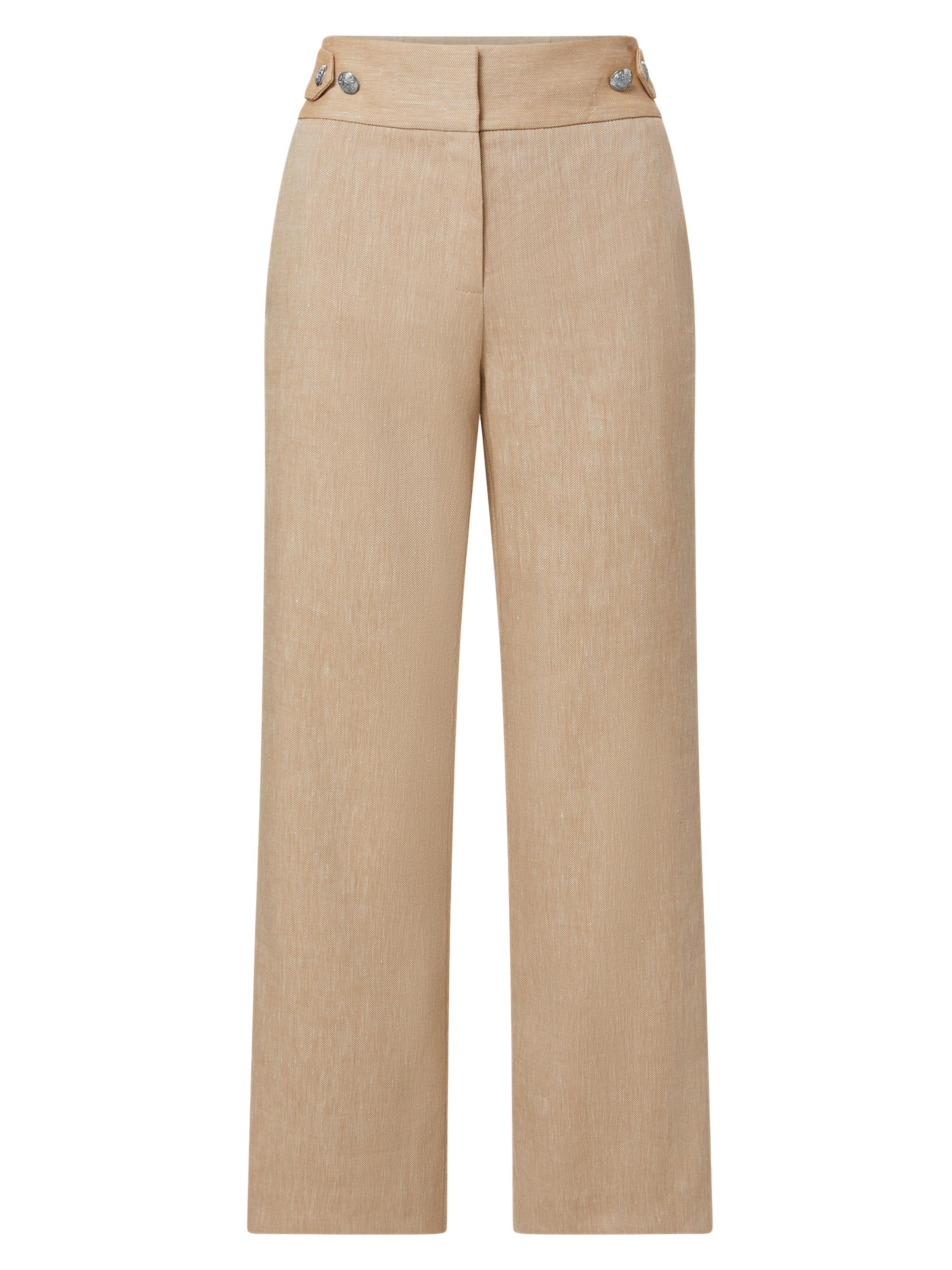Pantalon De Pyjama Saks Fifth Avenue – Taille S – Coton Mélangé Spandex Beige