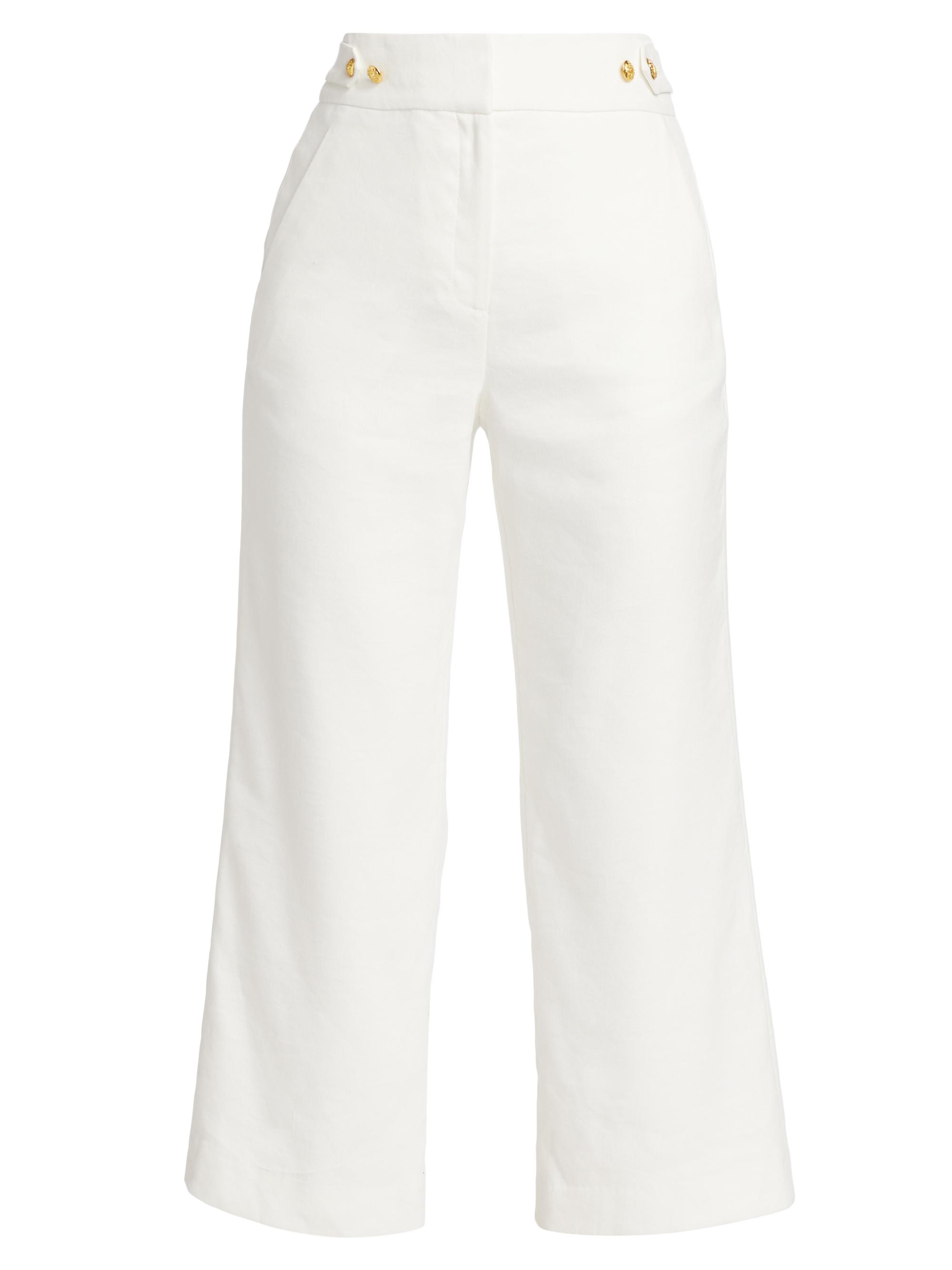 Veronica Beard Women's Aubrie Pants - White