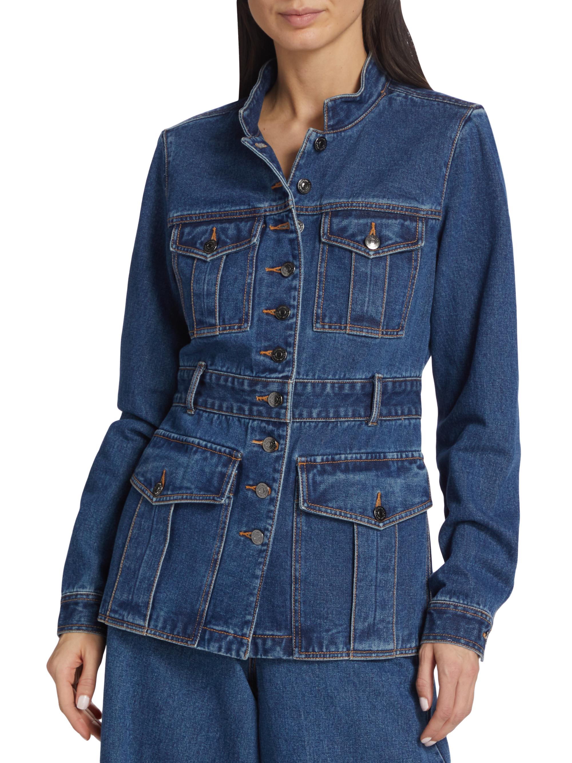 Veronica Beard Tika Denim Jacket | Saks Fifth Avenue