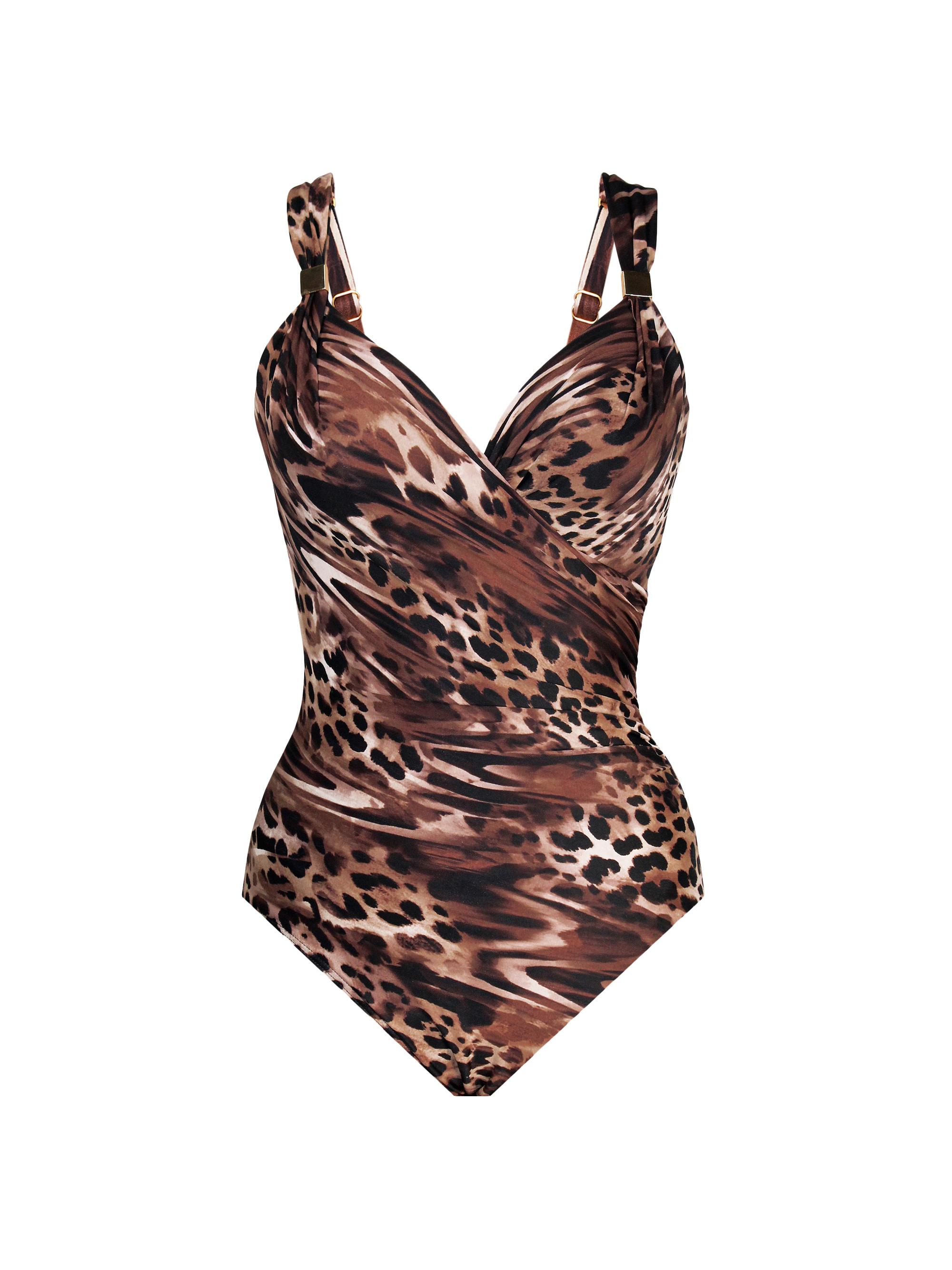 Miraclesuit Swim Women's Ocicat Siren One-Piece Swimsuit - Black Multi