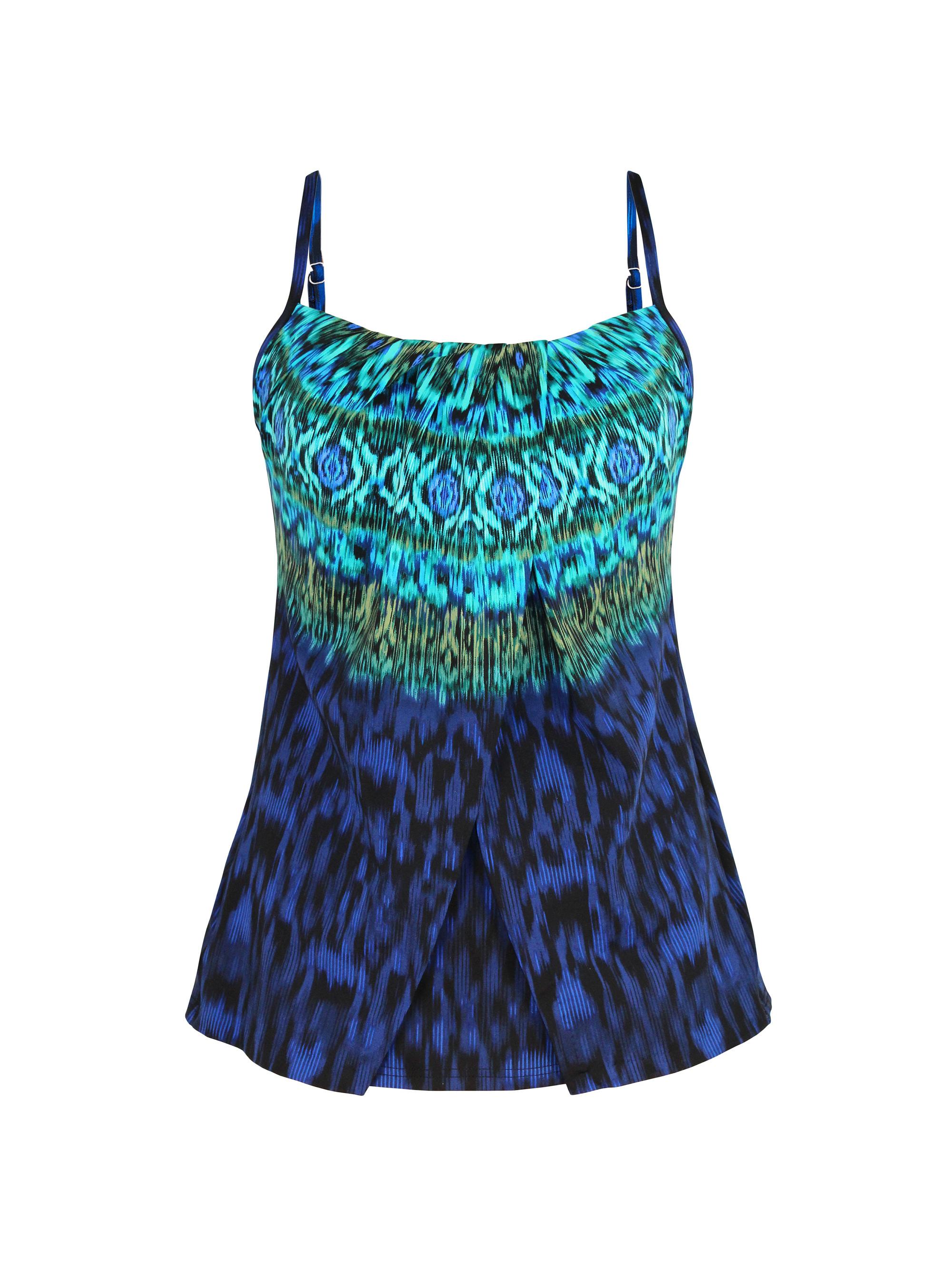 Miraclesuit Swim Women's Alhambra Jubilee Top - Blue Multi