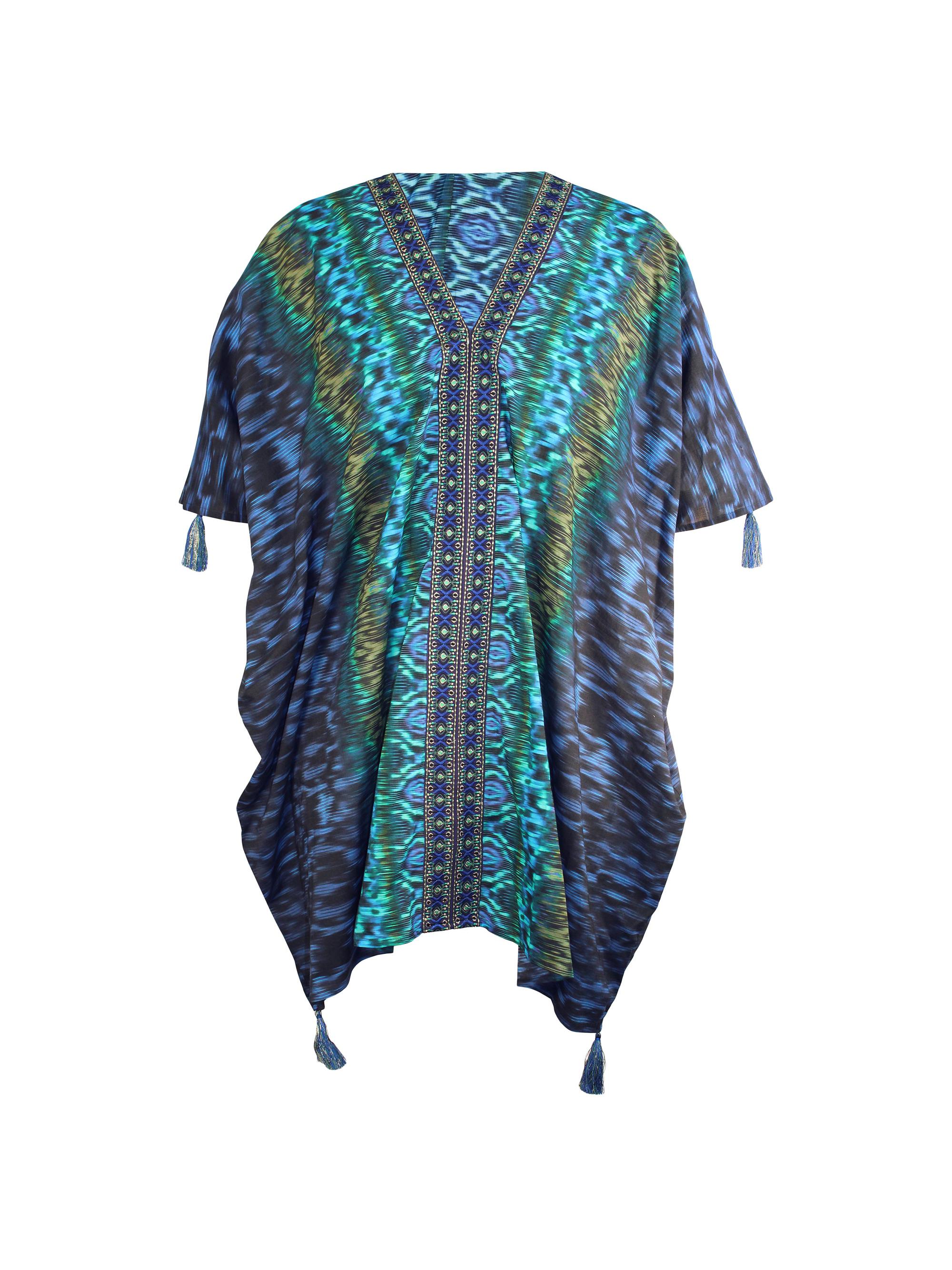 Miraclesuit Swim Women's Alhambra Caftan - Blue Multi