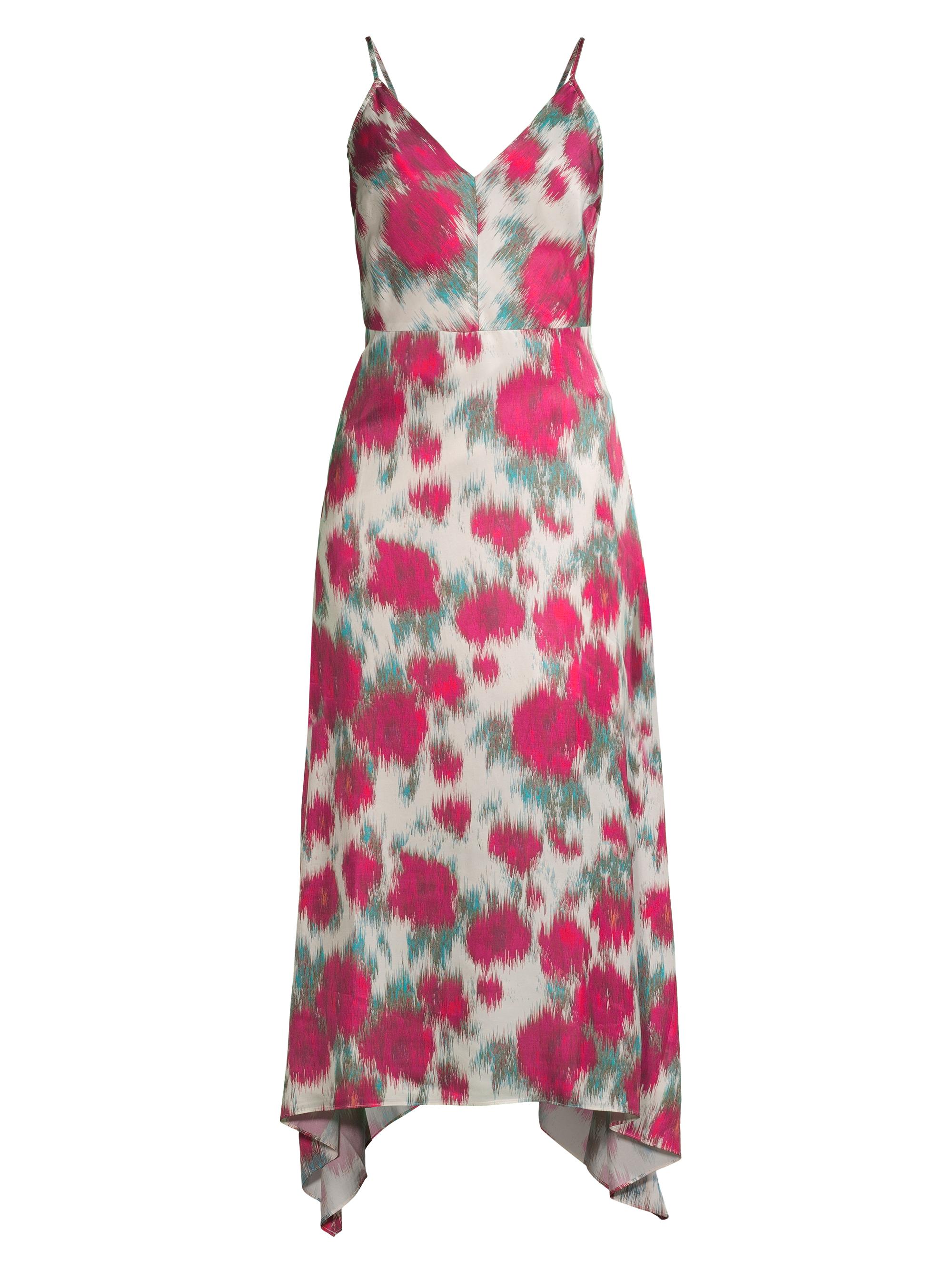 Hope for Flowers Women's Floral Handkerchief Slipdress - Red Multi