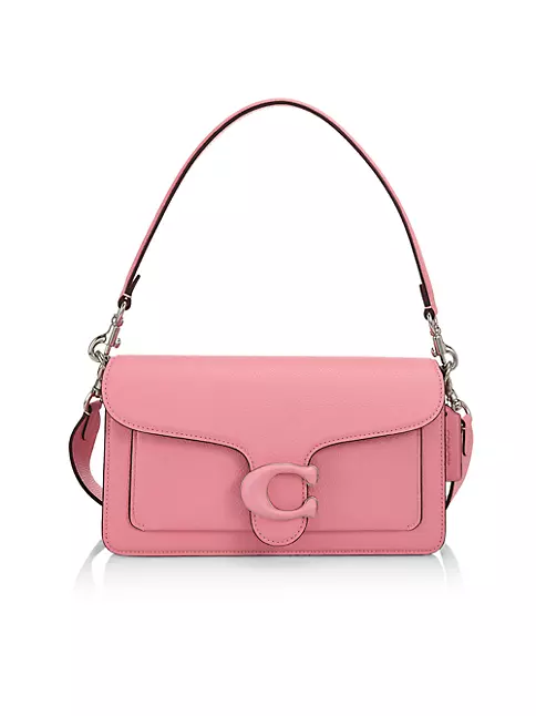 Coach Mini Tabby Leather Shoulder Bag - Red