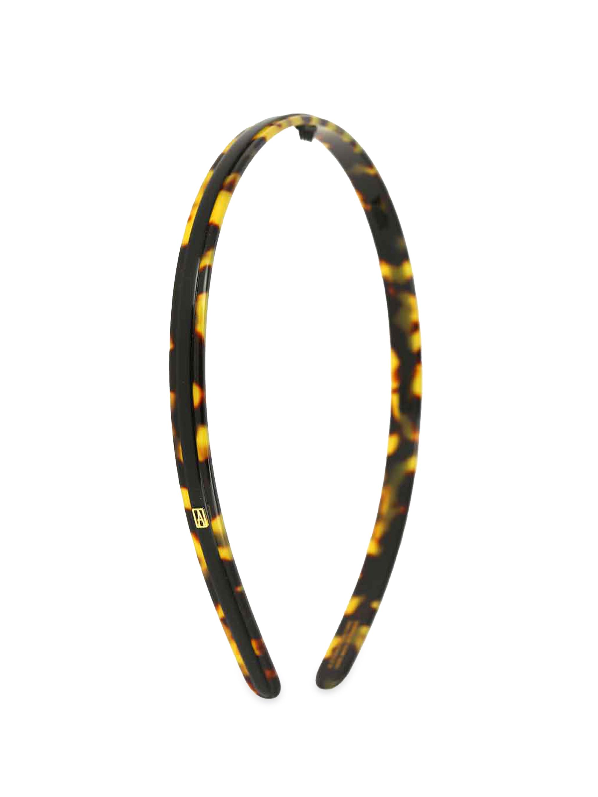 Alexandre de Paris Women's Timeless Les Liserai Notre Dame Tortoiseshell Headband - Noir Tokyo