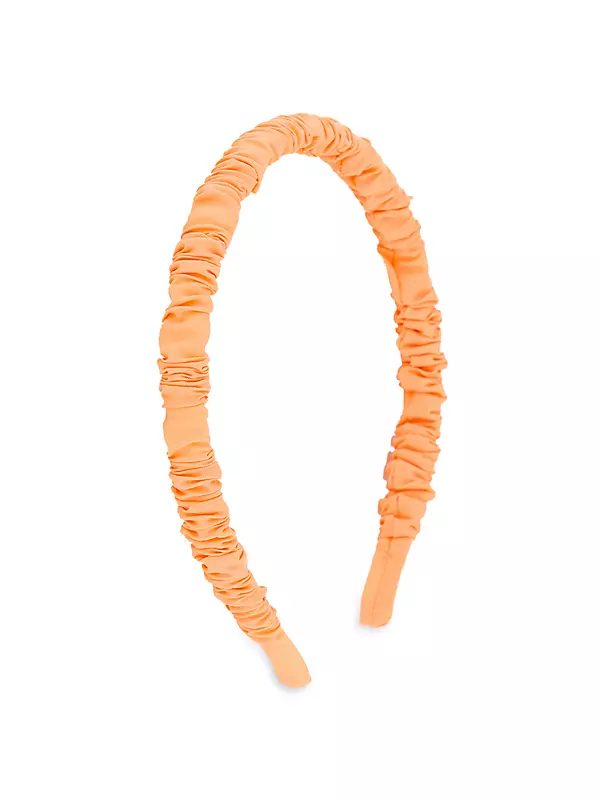 Fresh Mesh Tie Headband - Cantaloupe