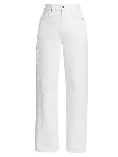 NWT BCBG MAXAZRIA Women's Soft White Lounge Pants Sz Large
