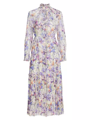 zimmermann tama iris-print midi-dress