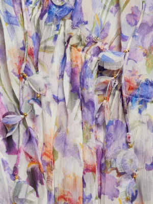 zimmermann tama iris-print midi-dress
