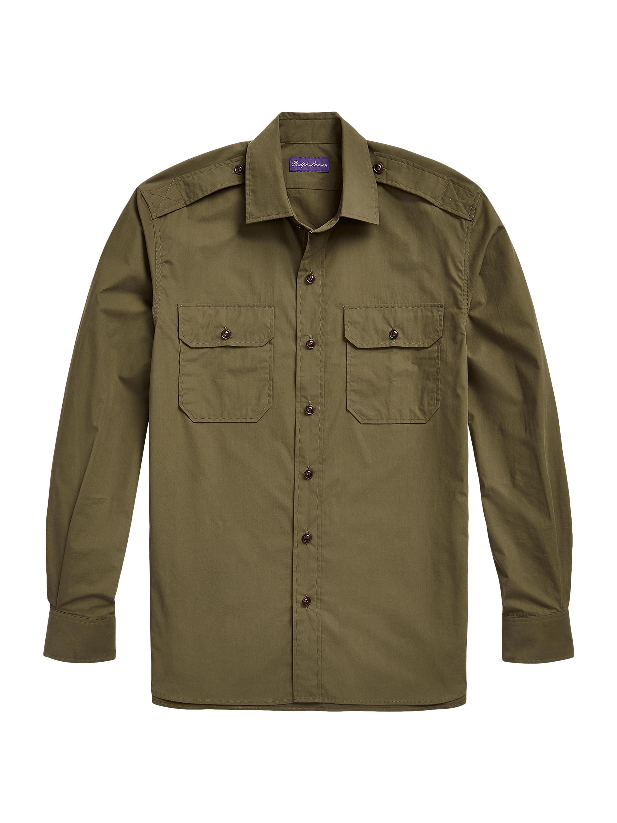 Ralph Lauren Purple Label Raleigh Cotton Shirt | Saks Fifth Avenue