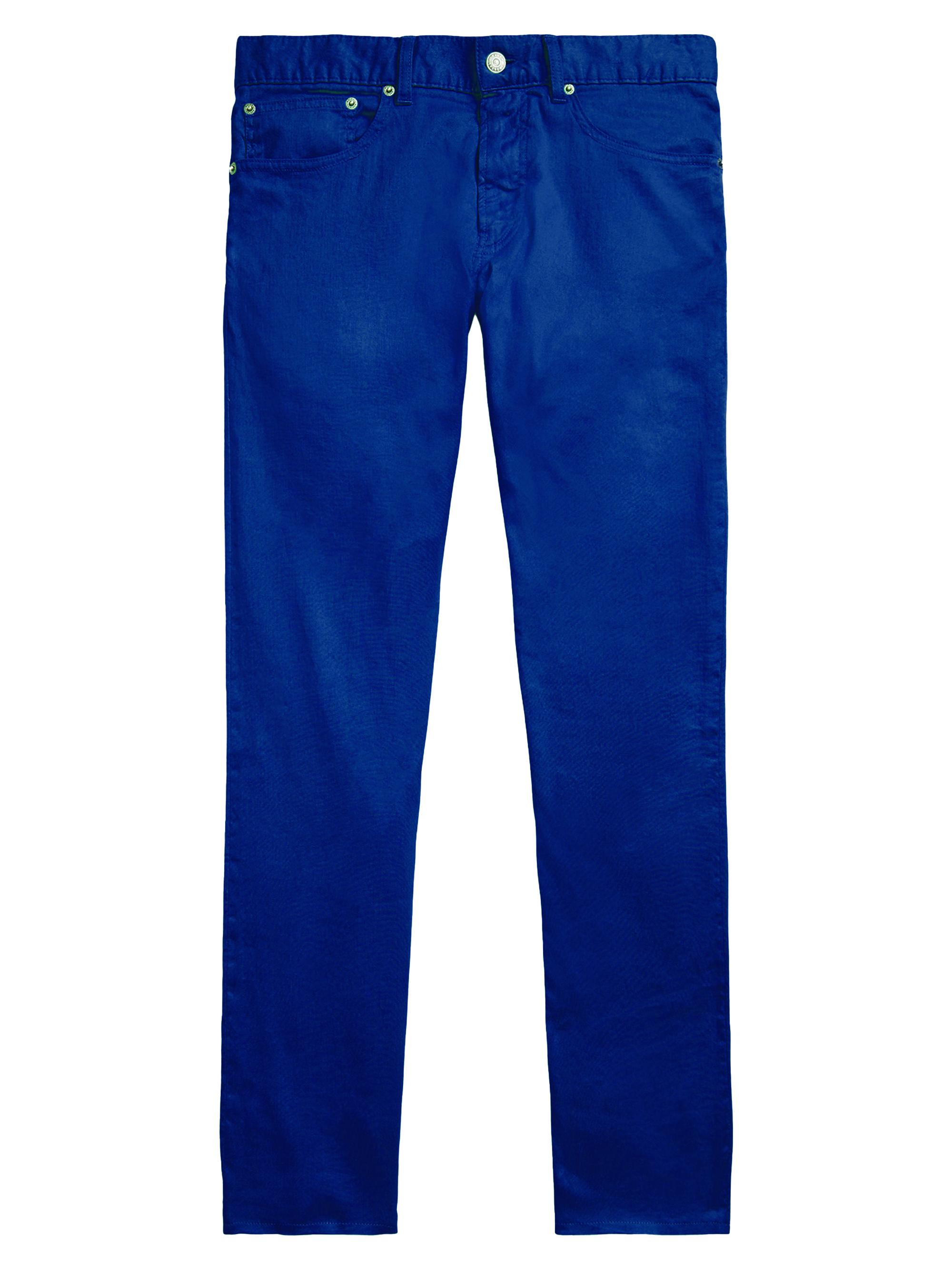 Ralph Lauren Purple Labelスリムフィットデニム 青 Ralph Lauren Purple Label Slim-Fit Linen-Cotton Jeans | Saks Fifth