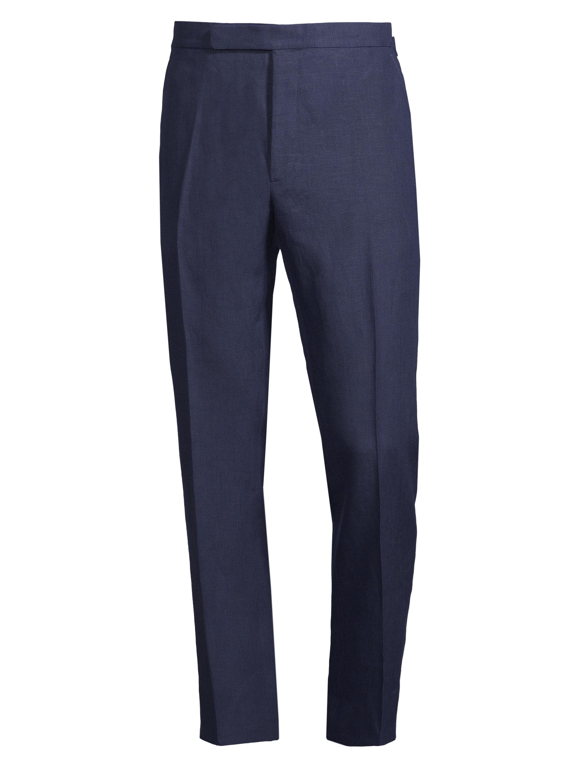 Ralph Lauren Purple Label Men's Gregory Linen Pants - Brazil Blue