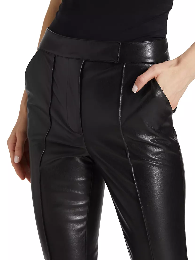 Shop Generation Love Rio Vegan Leather Flared Pants
