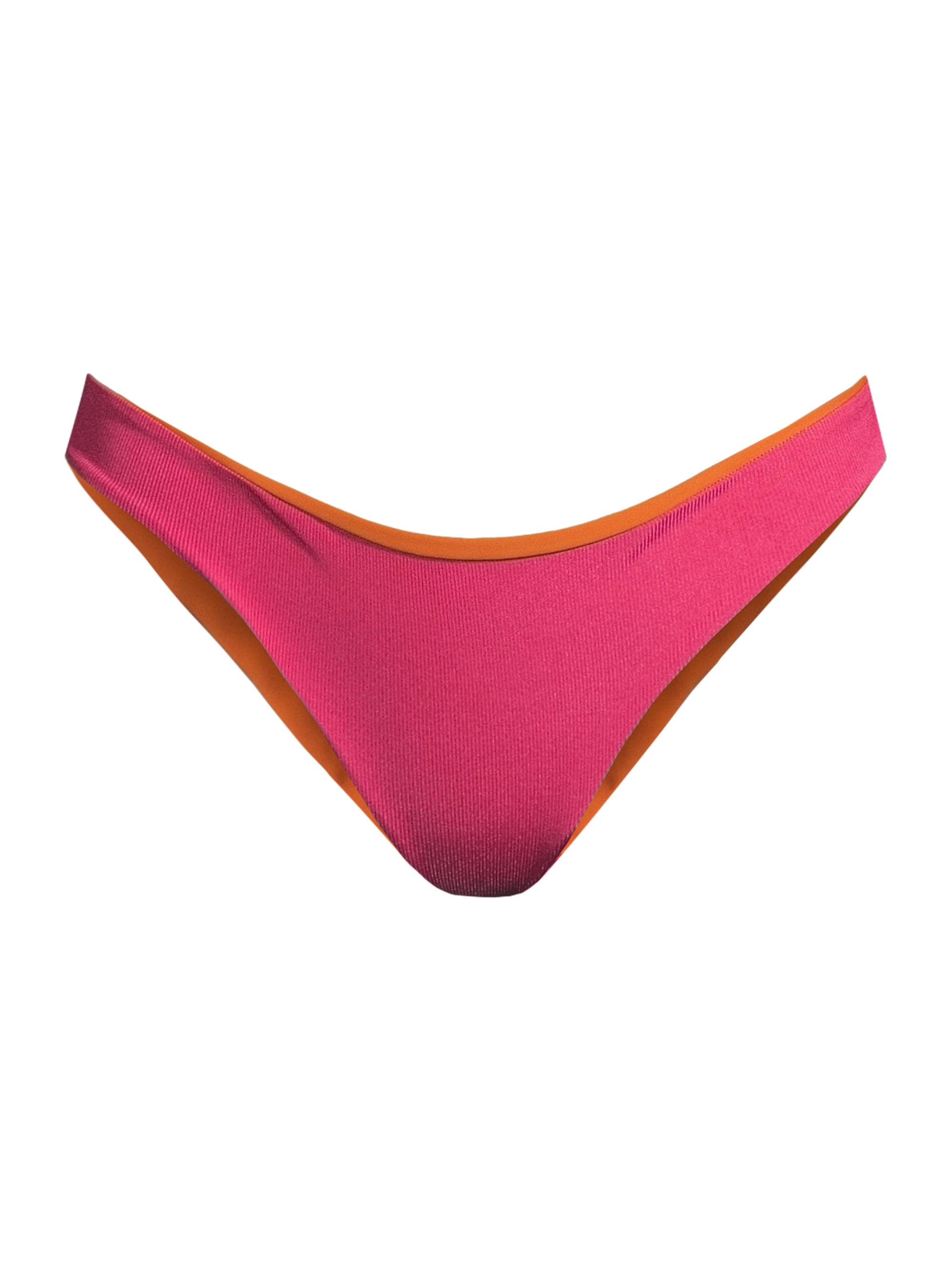 Juan de Dios Women's Guava Bikini Bottom - Magenta