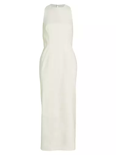 Scarlett Linen-Cotton Maxi Dress