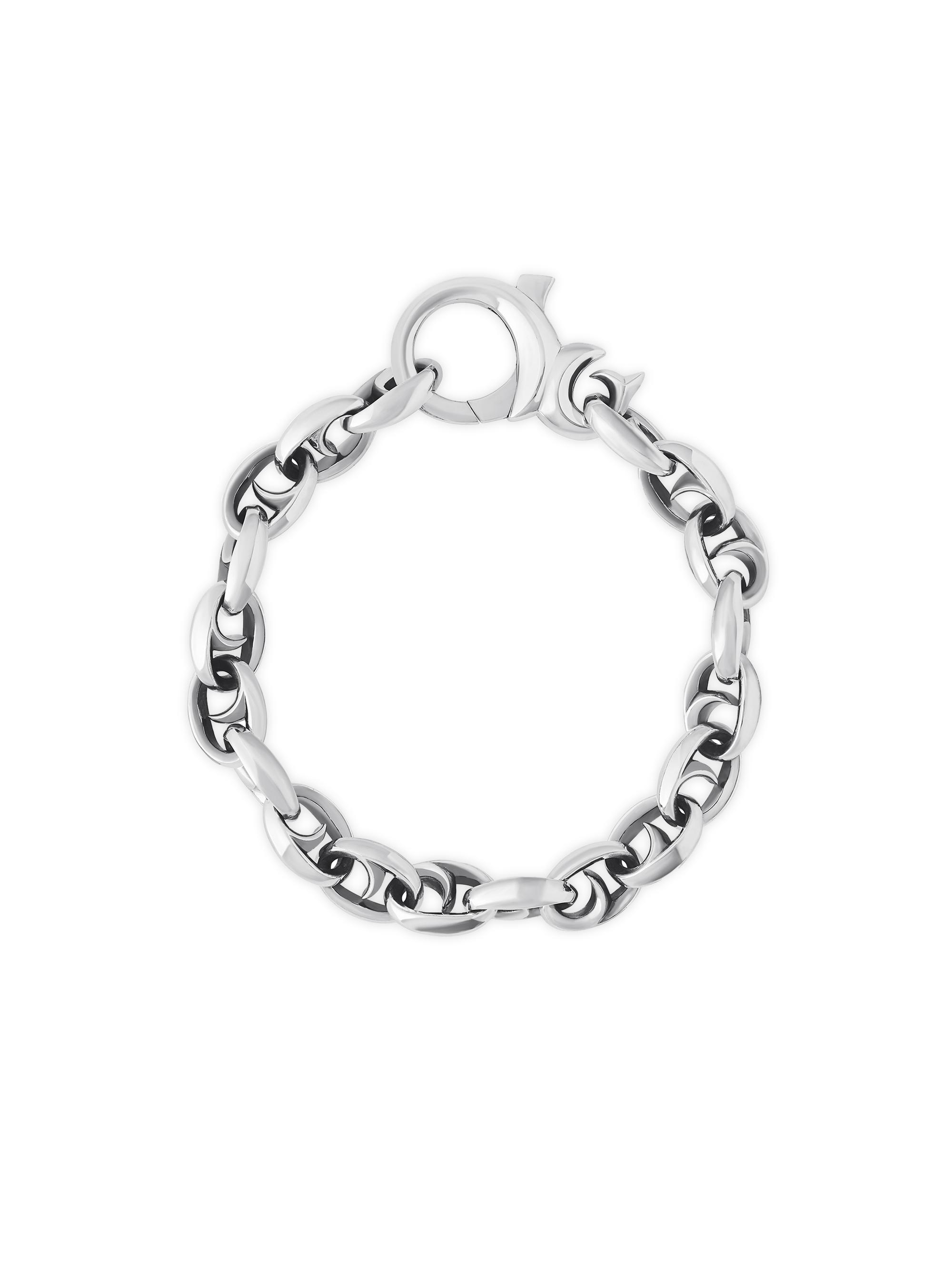 Stephen Webster Men's Silver Thorn Sterling Silver  Oval Bracelet - Silver