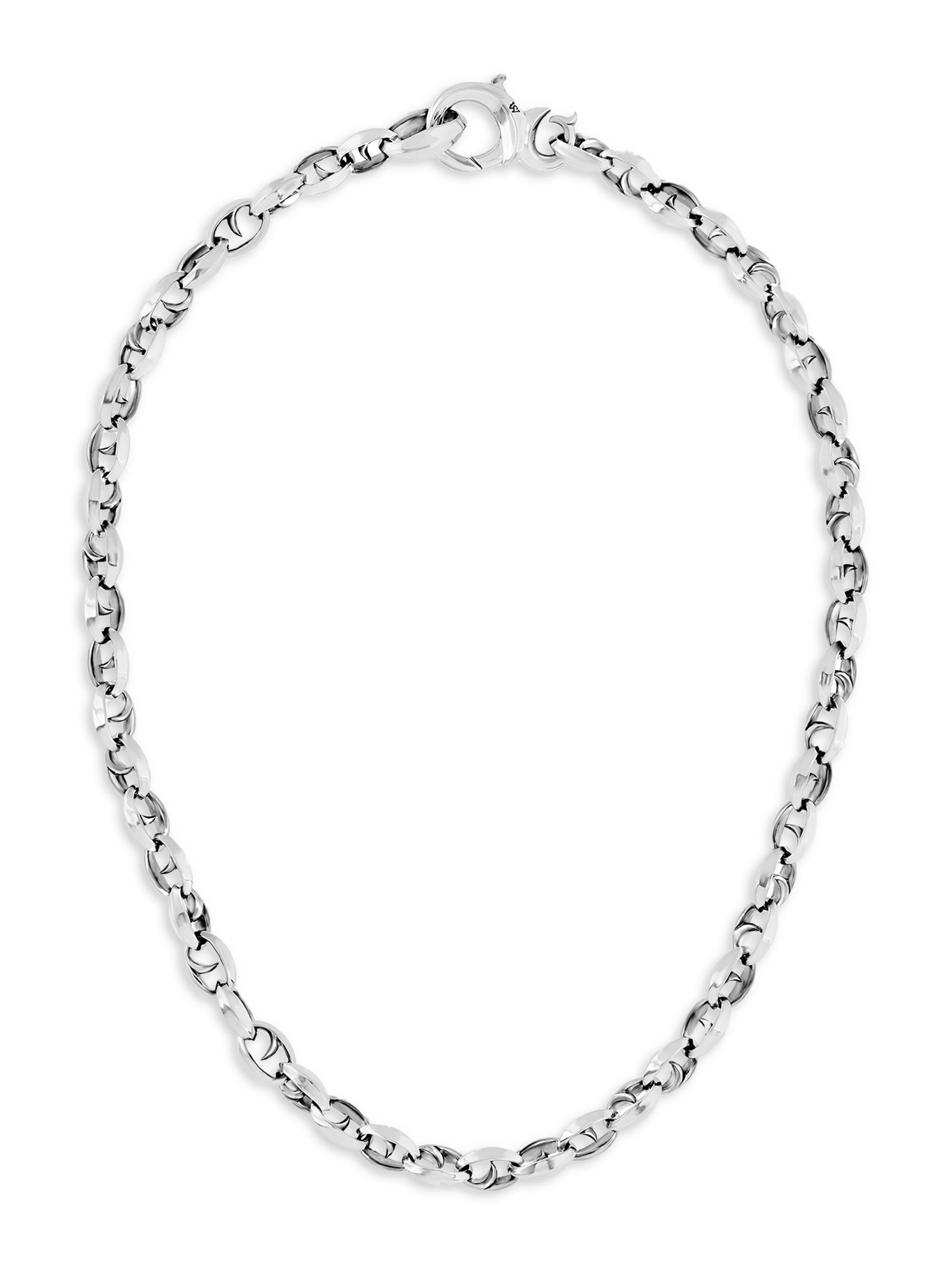 Stephen Webster Men's Classic Large Link Sterling Silver Necklace - Silver