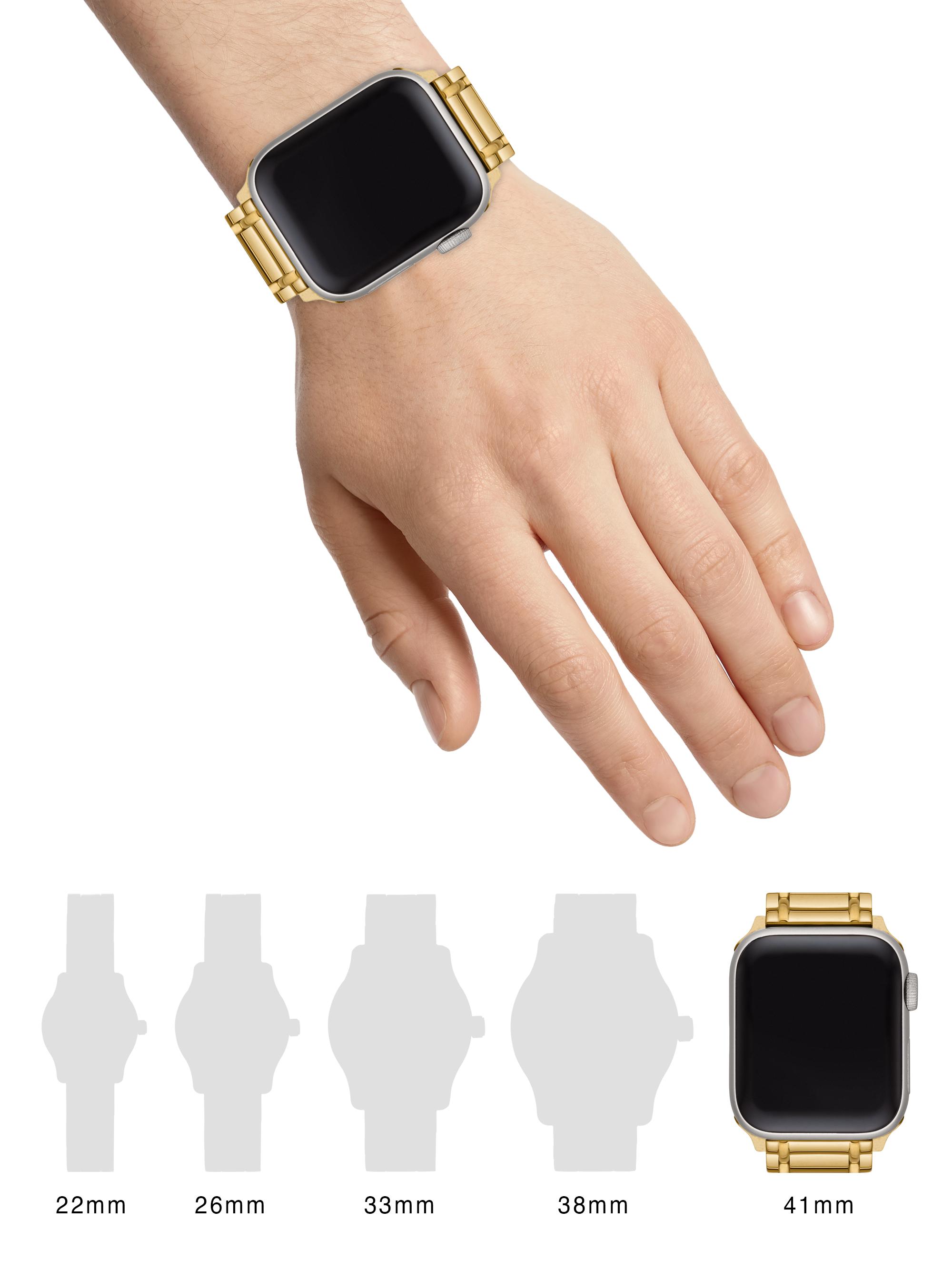Tory Burch Miller Goltone Band For Apple Watch® | Saks Fifth Avenue