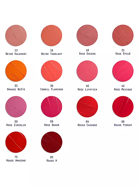 Rouge Hermès, Satin lipstick refill, Rose Bruyère