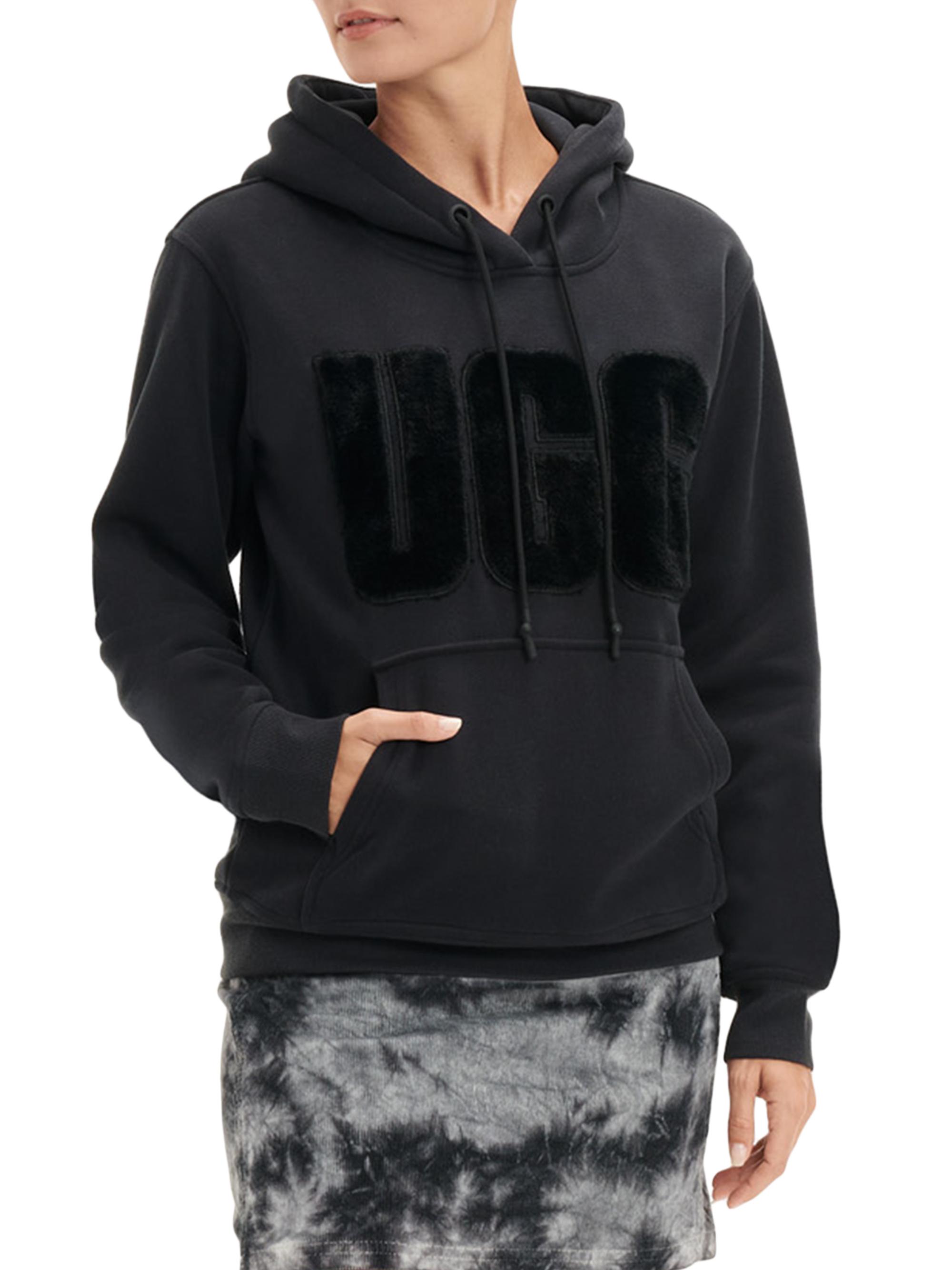 UGG Fuzzy Logo Hoodie | Saks Fifth Avenue
