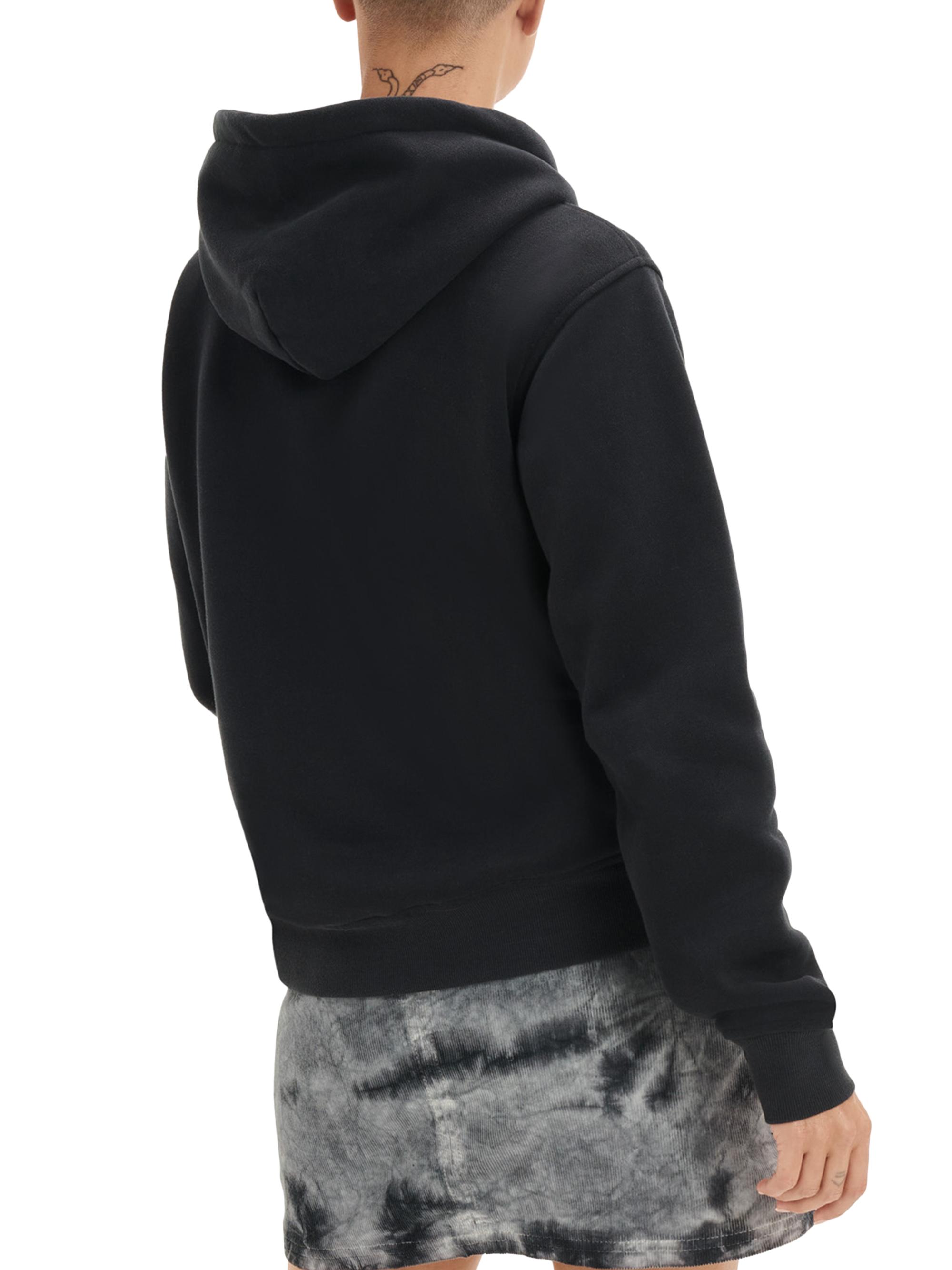UGG  Rey Fuzzy Logo Hoodie ブラック UGG Rey Fuzzy Logo Hoodie – DTLR