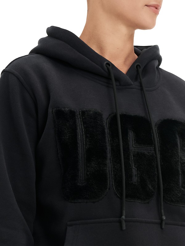 Shop UGG Fuzzy Logo Hoodie | Saks Fifth Avenue Shop UGG Fuzzy Logo Hoodie | Saks Fifth Avenue