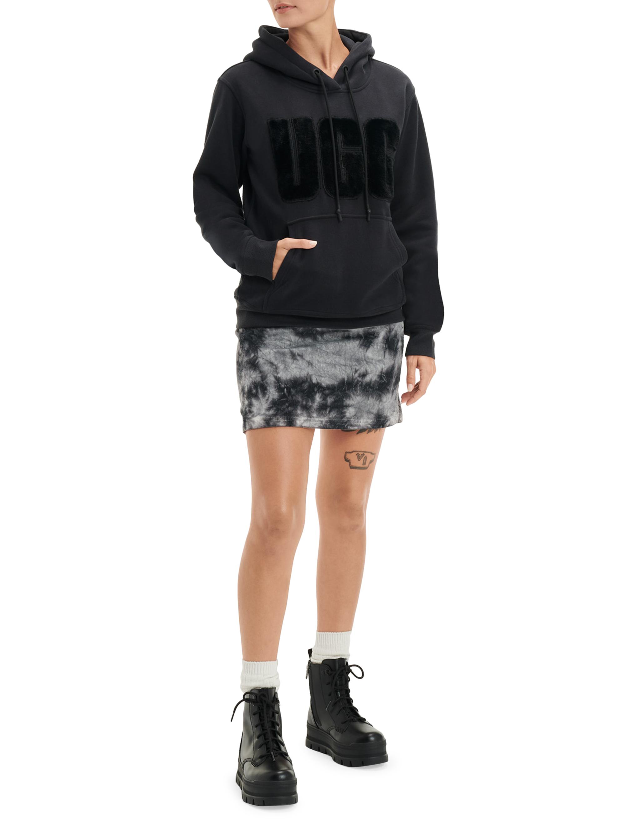 UGG Fuzzy Logo Hoodie | Saks Fifth Avenue