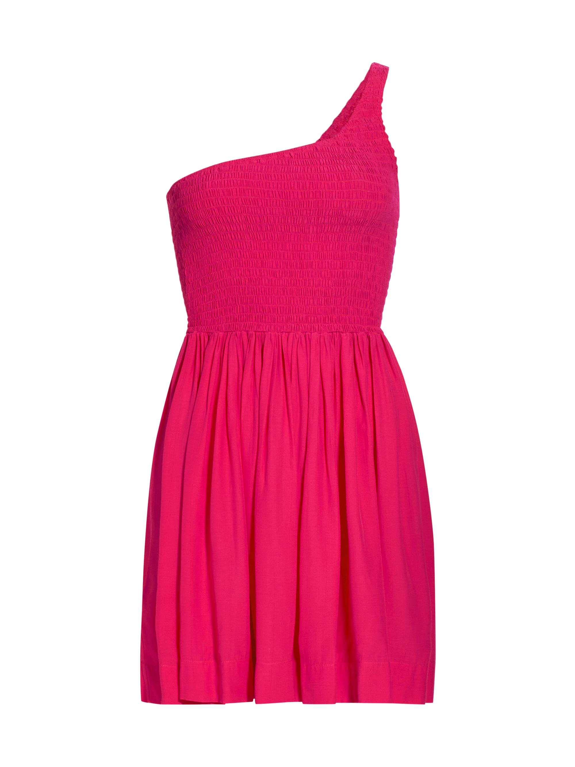 SWF Artista Asymmetric Smocked Minidress