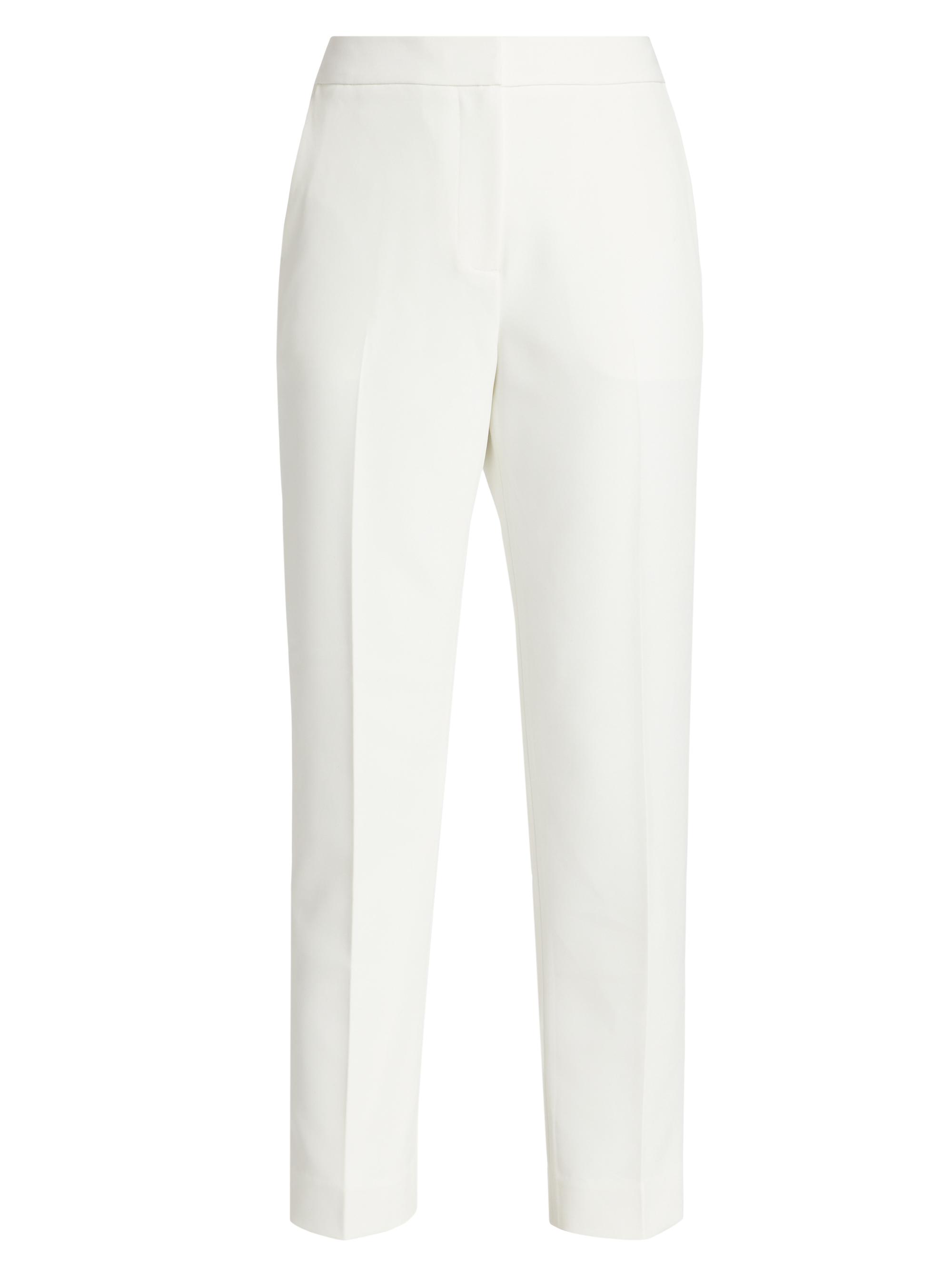 Elie Tahari Women's The Ava Straight-Leg Ankle Pants - Sky White