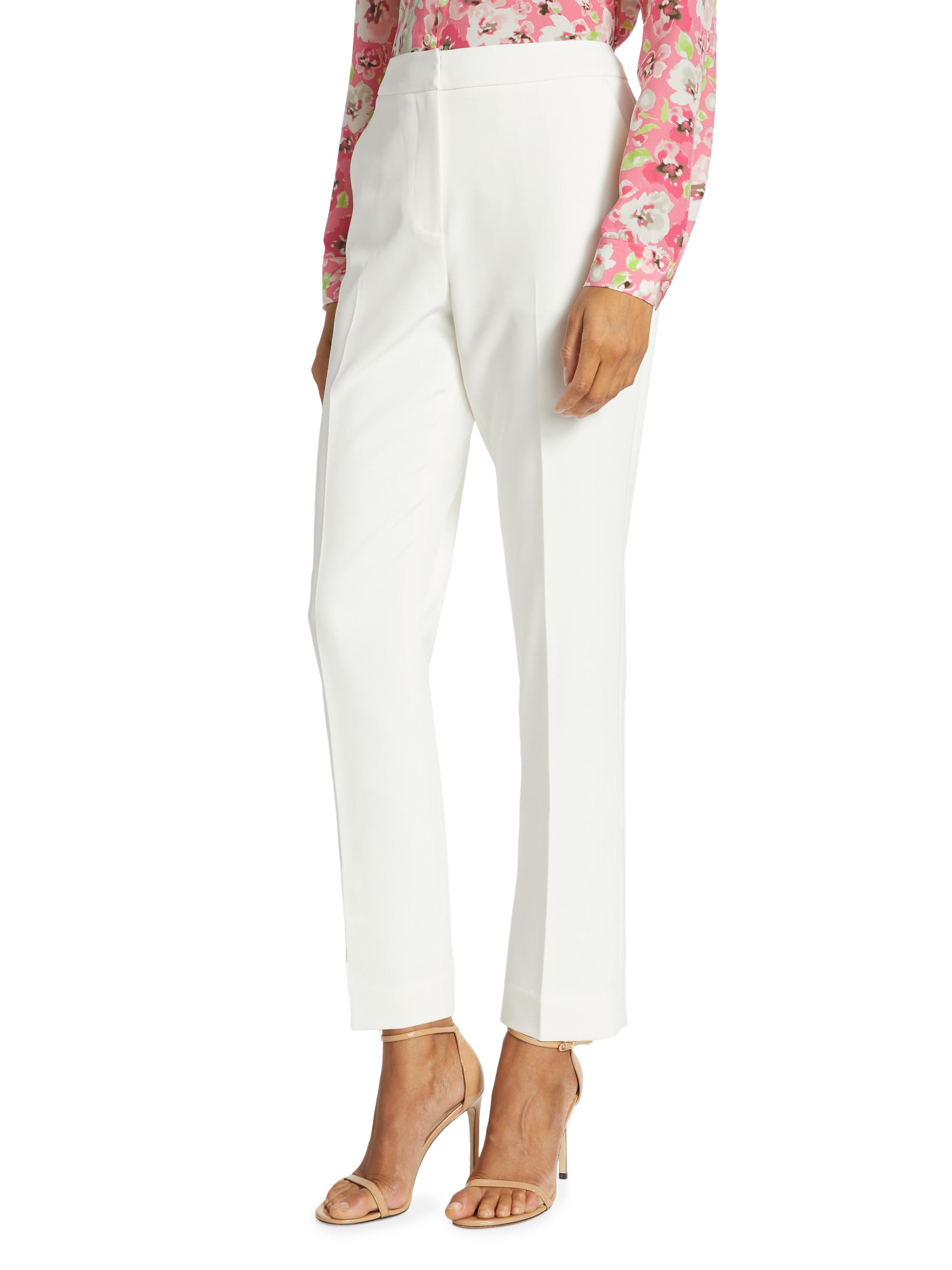 The Ava Straight-Leg Ankle Pants