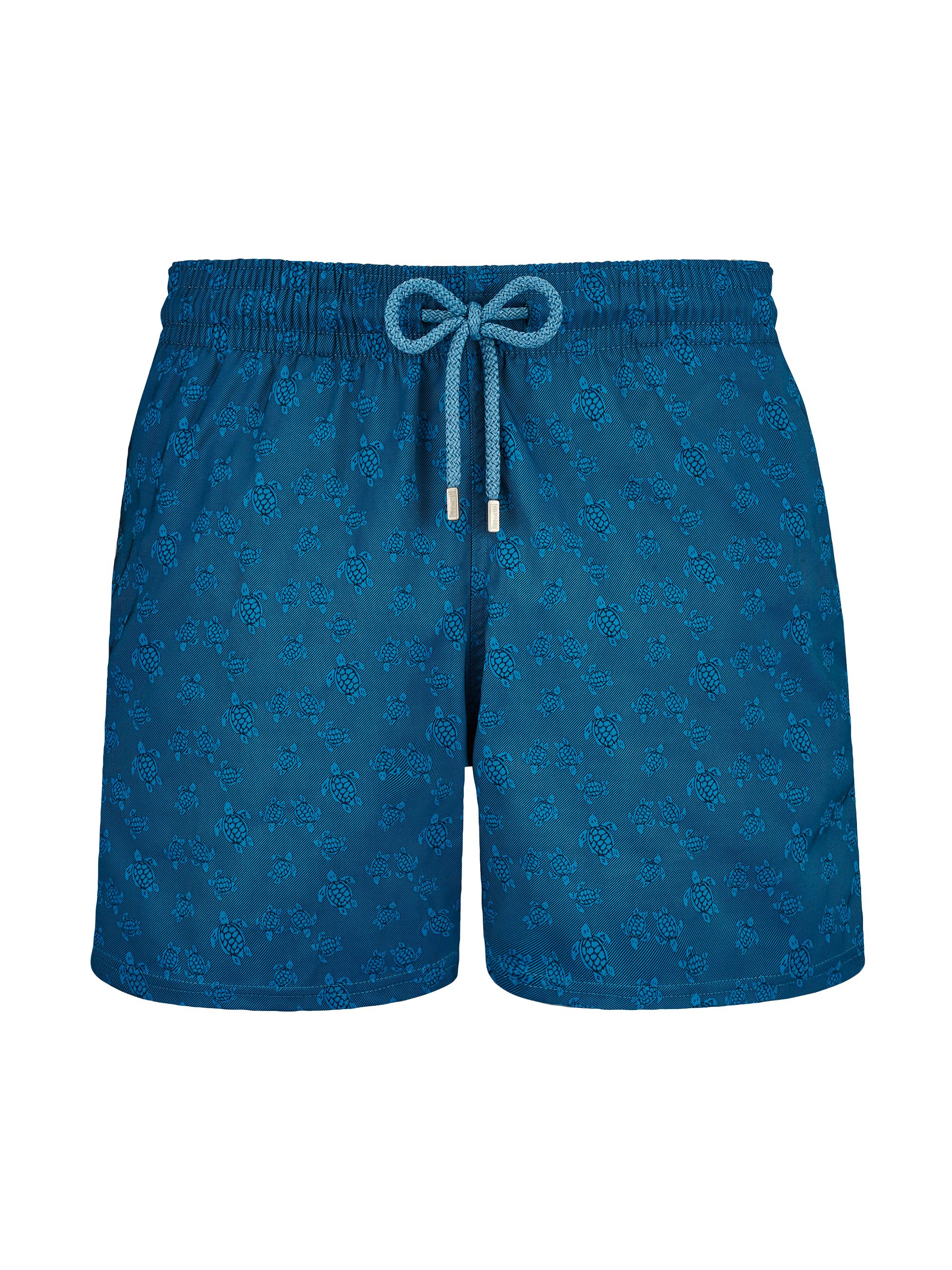 Vilebrequin Men's Turtle Jacquard Swim Shorts - Calanque