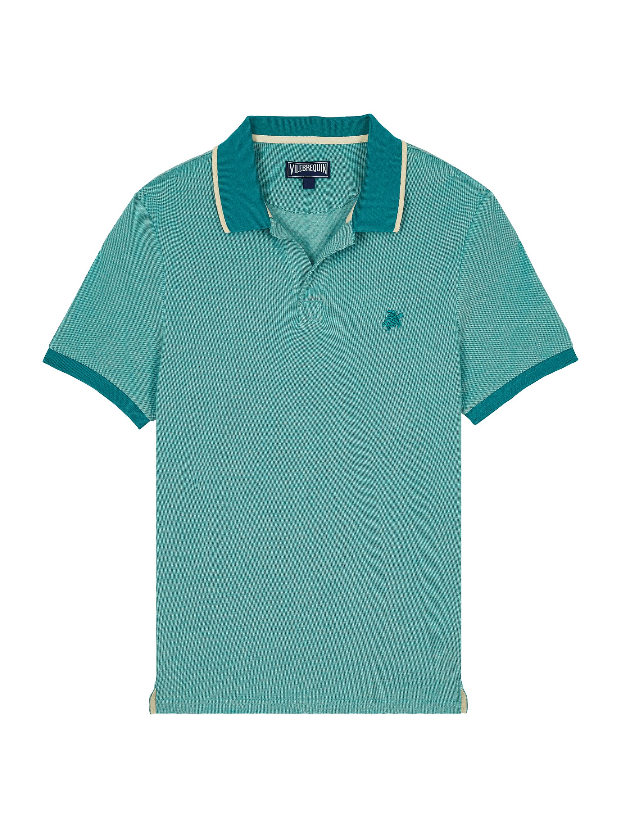 Vilebrequin Men's Pique Polo Shirt - Faience