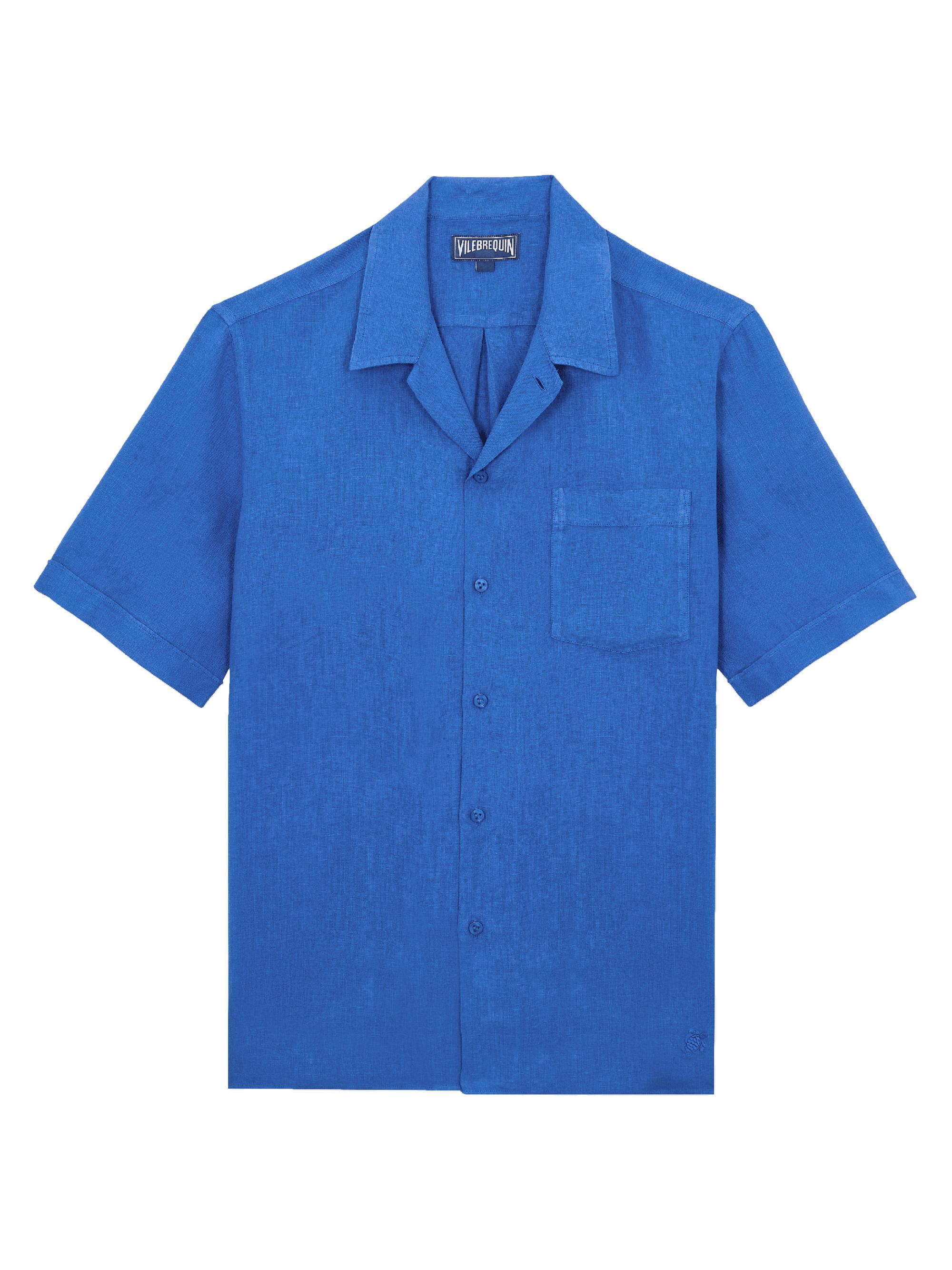 Vilebrequin Men's Charli Linen Shirt - Marrakech